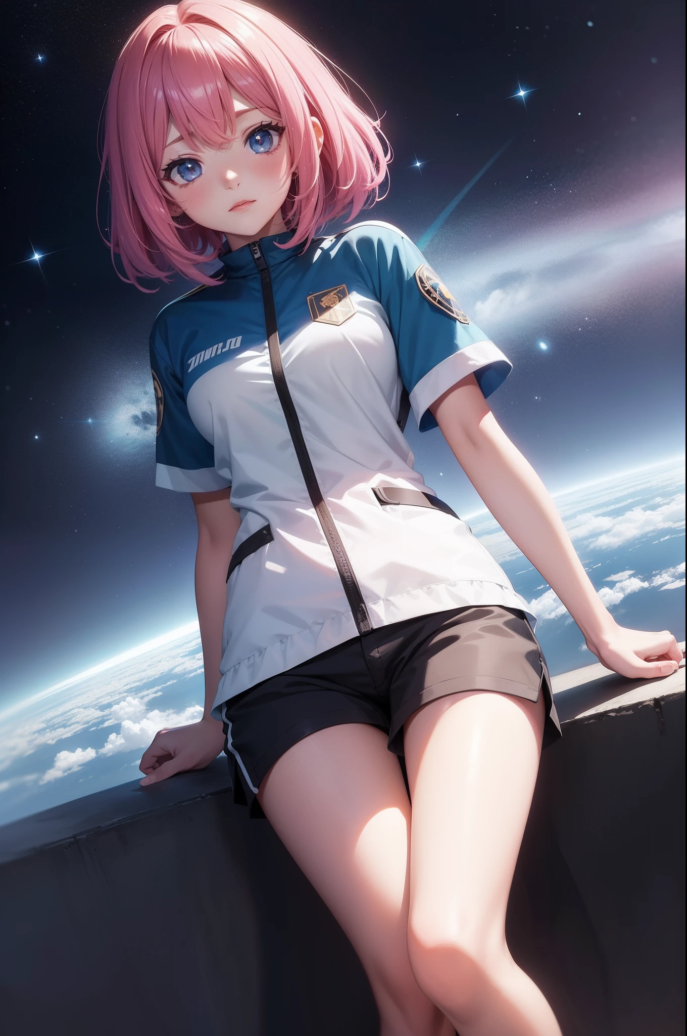 Menina anime com cabelo longo e uma camisa branca e shorts pretos uniforme de futebol, anime moe artstyle, Melhor Anime 4K Konachan Wallpaper, estilo anime 4K, Anime Art Wallpaper 8K, portrait anime space cadet girl, Mikudayo, Anime Art Wallpaper 4K, Anime Art Wallpaper 4K, portrait knights of zodiac girl, estilo anime. 8k