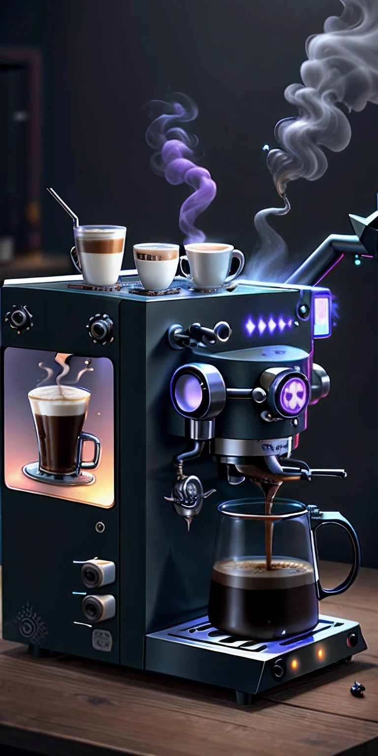 Witchcraft Punk AI
Coffee machine