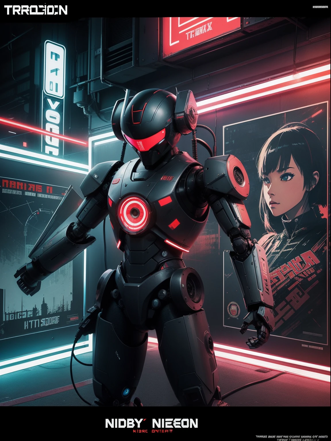 (nsfw5) (((1boy))), (((anime boy))), 20 years old, muscular body, black hair, black latex plugsuit, black latex, skintight no zipper neck entry black latex plugsuit, fullbody black latex plugsuit, shoulder plastic armour, ((wearing virtual reality headset with outer screen1.5)), ((thick cables plugged on headset)), cat ears, cyborg, latex, cyberpunk, cyberpunk hospital, (thick cables plugged inside crotch1.5), red lightning, mind reprogramming, ((corruption bodysuit)), blank stare, crotch bulge, restrained, (heads-up display), wearing black lipstick, (((cables plugged into cat ears3))), (((transformation into robot3))), (((assembly line arms5))), charging port on anus, (((charging cable plugged on anus3))), visible charging, (battery percent level), charging station, robotic spine, (cables plugged on plugsuit spine), aquamarine plugsuit lightning, progress bar on virtual reality headset outer screen, view from back