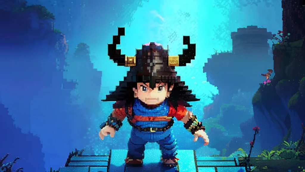 鸟山明风格，Flat pixel games《dragon quest》，Game monster design，（devils：1.4），Full body like，16-bit pixels