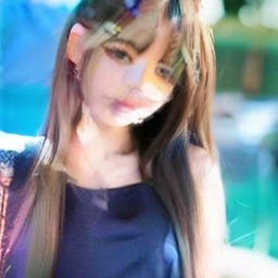 a close up of a woman with long hair wearing a blue and navy outfit, anime 3d style, realistic young anime girl, stunning anime face portrait, photorealistic anime, anime realism style, kawaii realistic portrait, realistic anime artstyle, beautiful anime portrait, realistic anime style at pixiv, realistic anime a rt style, hyper realistic anime, 3 d anime realistic