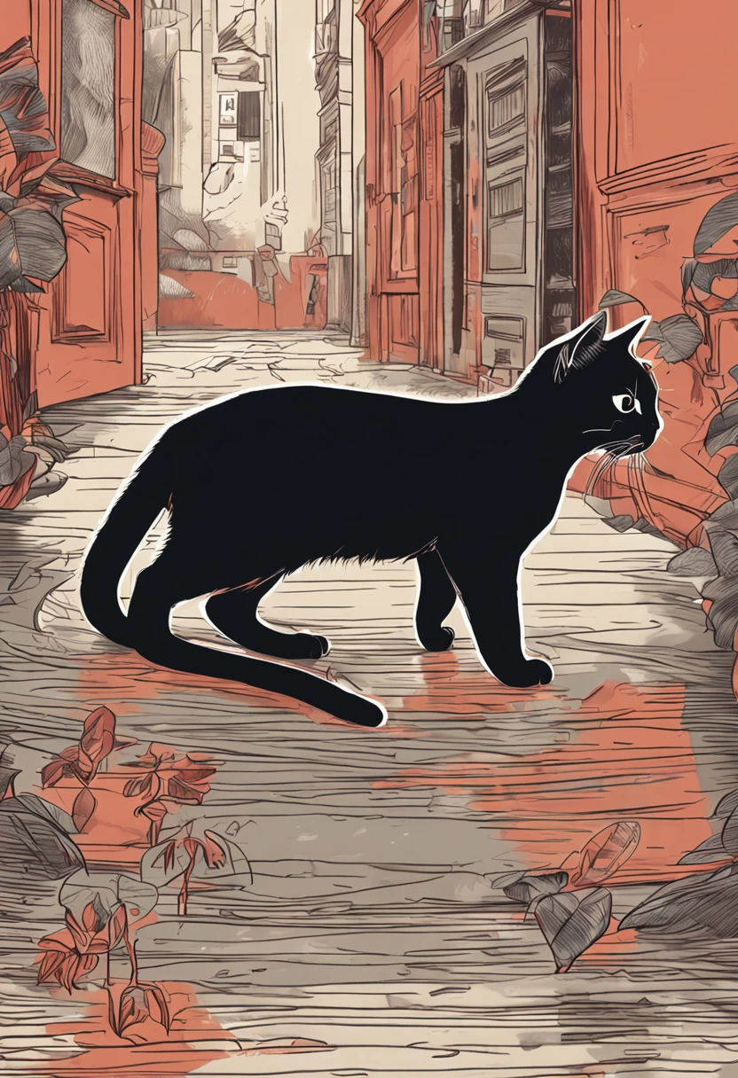 Shota barefoot cat lady black silk