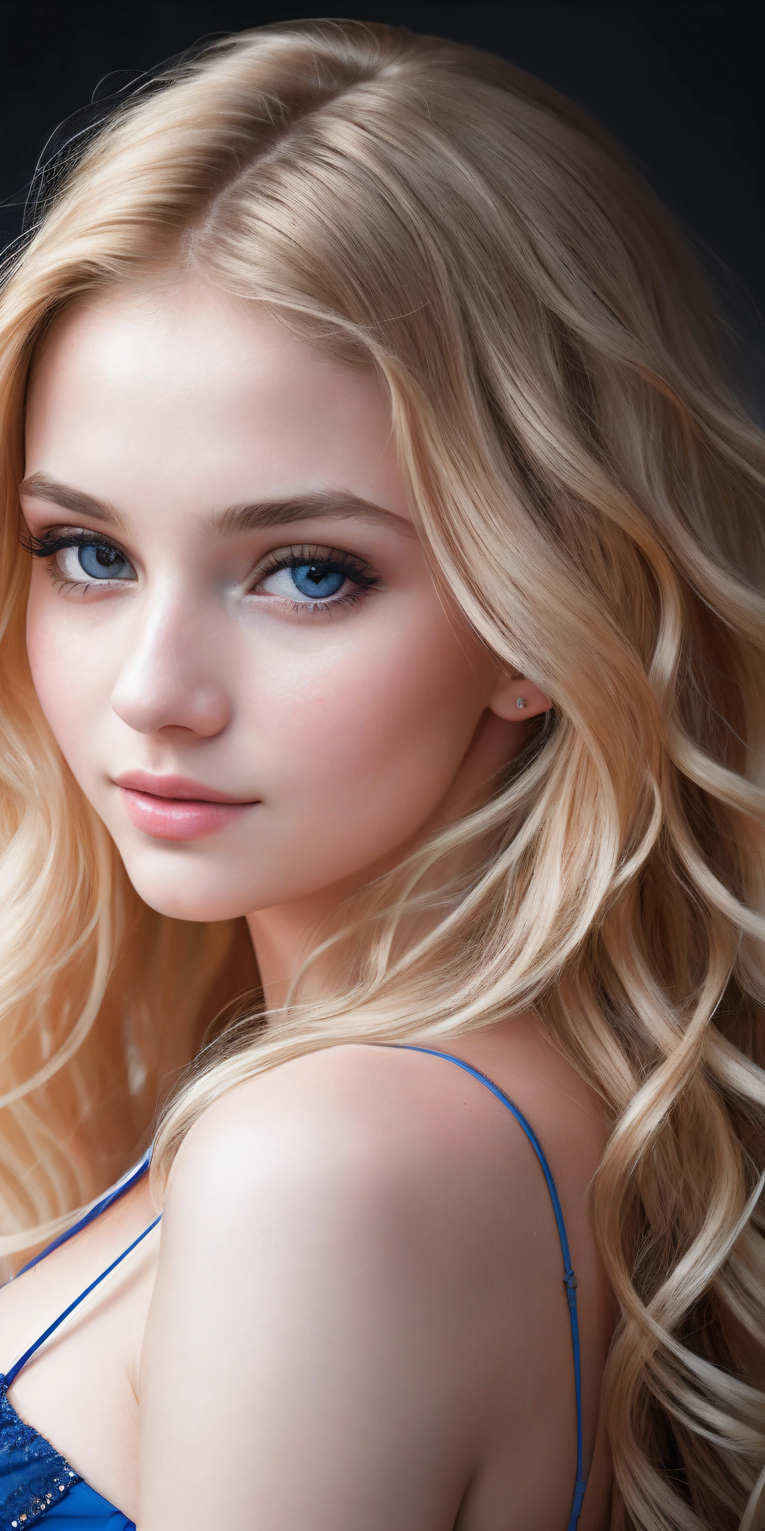 Photo of a Russian girl 20 years old, raw, Beautiful woman, (Long wavy blonde hair), ((Portrait)), ((Detailed face:1.2)), ((detailed facial features)), (finely detailed skin), pale skin,Park, London Ferris Wheel、One piece with fluffy cleavage visible、A sexy(cold color), moist, Reflectors, (masutepiece) (perfectly proportions)(photos realistic)(Best Quality) (Detailed) photographed in a Canon EOS R5, 50mm Lens, F/2.8, nffsw, (Grinning) (Wallpaper) (Cinematic lighting) (Dramatic Lighting) (foco nítido) (Convoluted) Fashion,