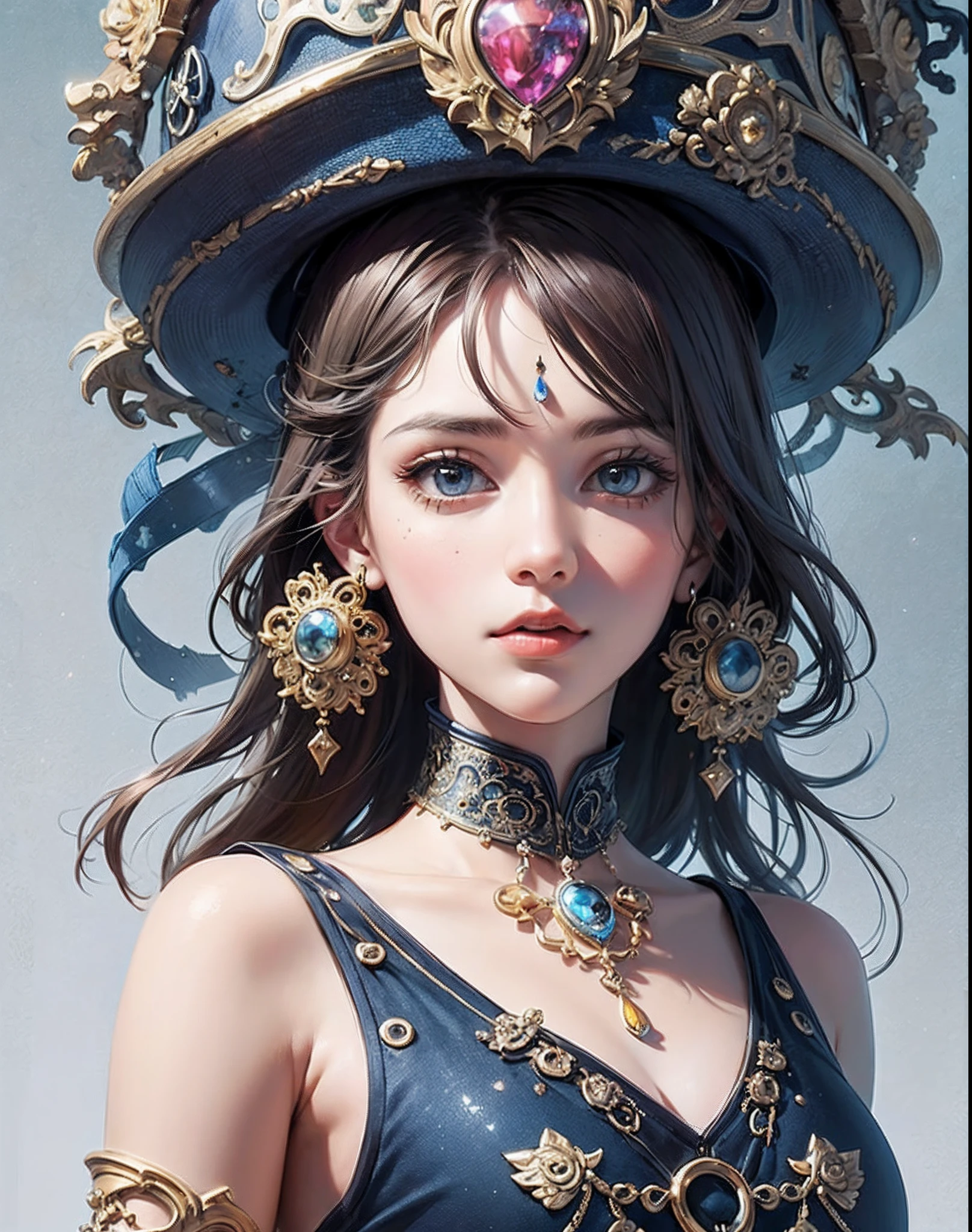 (masterpiece, top quality, best quality, official art, beautiful and aesthetic:1.2), (1girl), extreme detailed,(fractal art:1.3),colorful,highest detailed