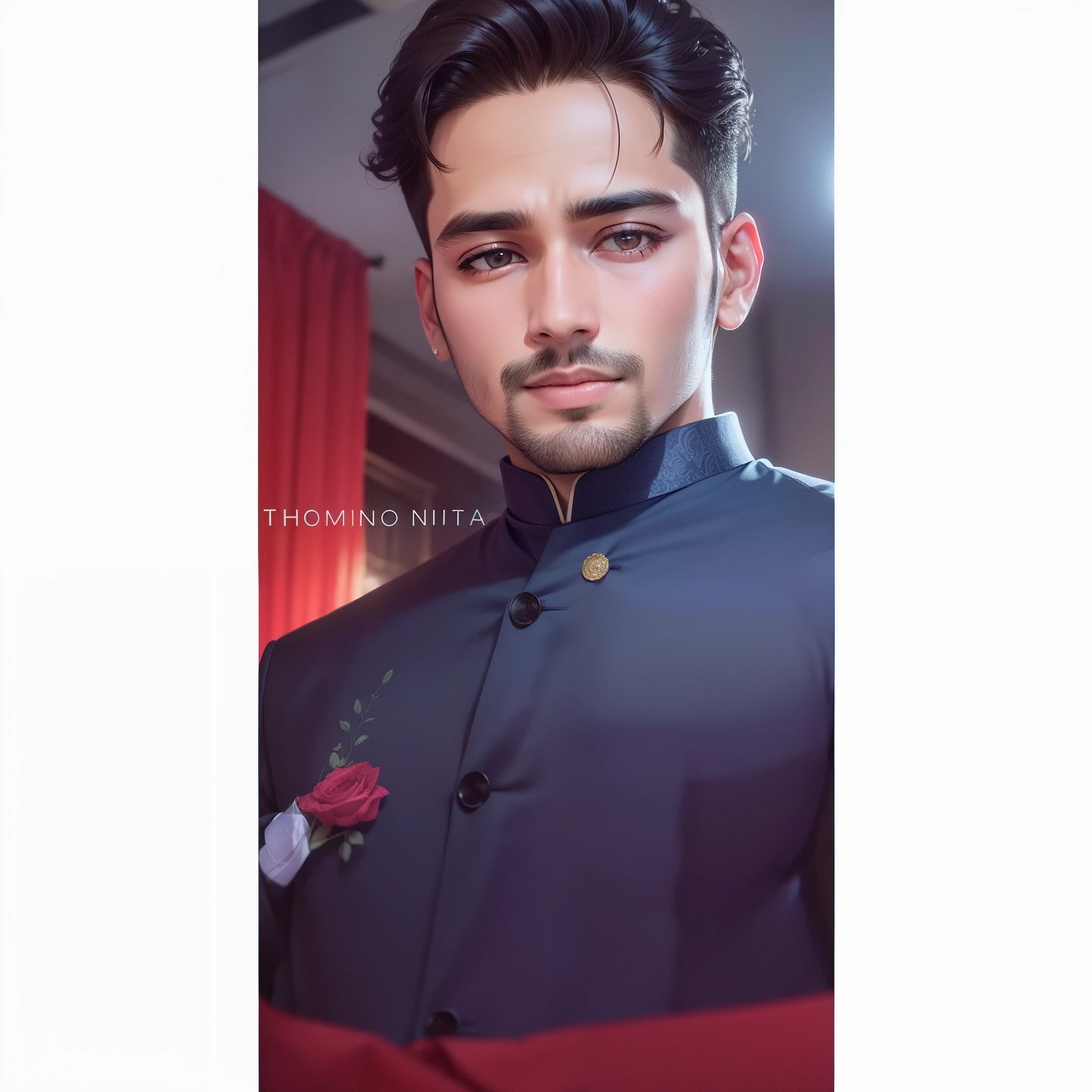 Me handsome boy in wedding function