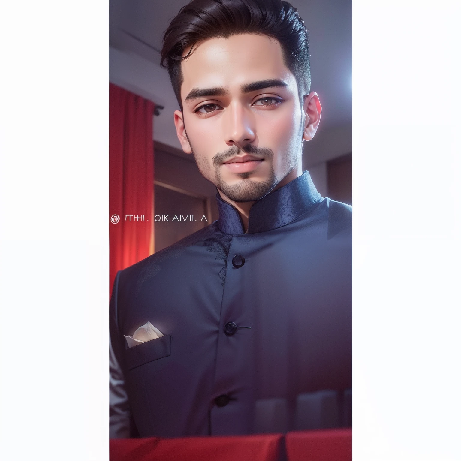 Me handsome boy in wedding function