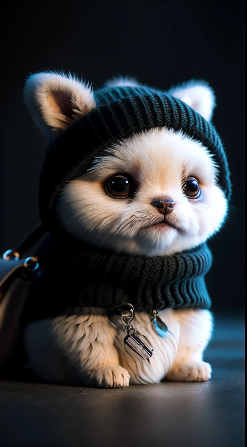 bblurry, Doggy, flower, Naturally not_Humanity, Depth of field, TO8 contrast style, Dark_glam, wearing DRK_glam, Deep shadows, (Dark: 1.4), (8K, RAW photography, Best quality, Masterpiece: 1.2), Snickering,
