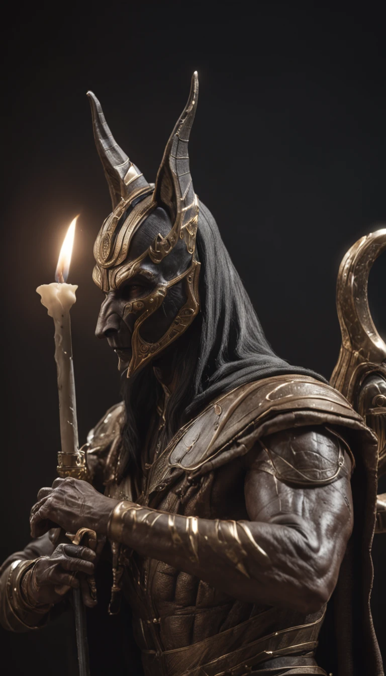 ((anubis, ultra realistic)), (((corpo inteiro))), ((perfect hands)), atordoante, hyper realistic, octan render, surrounded by the effect of smoke and lightning, Estilo mortal kombat, fundo antigo, elegante, atordoante, (papel de parede), arte conceitual, detalhes intrincados, altamente detalhado, ((cinemactic)), Dramatic, (extremely high quality, Concedido, master part:1.5), (fotorrealista:1.5), fotografia, Realistic photo, Nikon, Luz Natural, 4k, highes definition, XF IQ4, 150MP, 50 millimeters, ISO 1000 Certification, 1/250 Anos, Luz Natural, Adobe Lightroom, photolab, Photographic Affinity, PhotoDirector 365,
