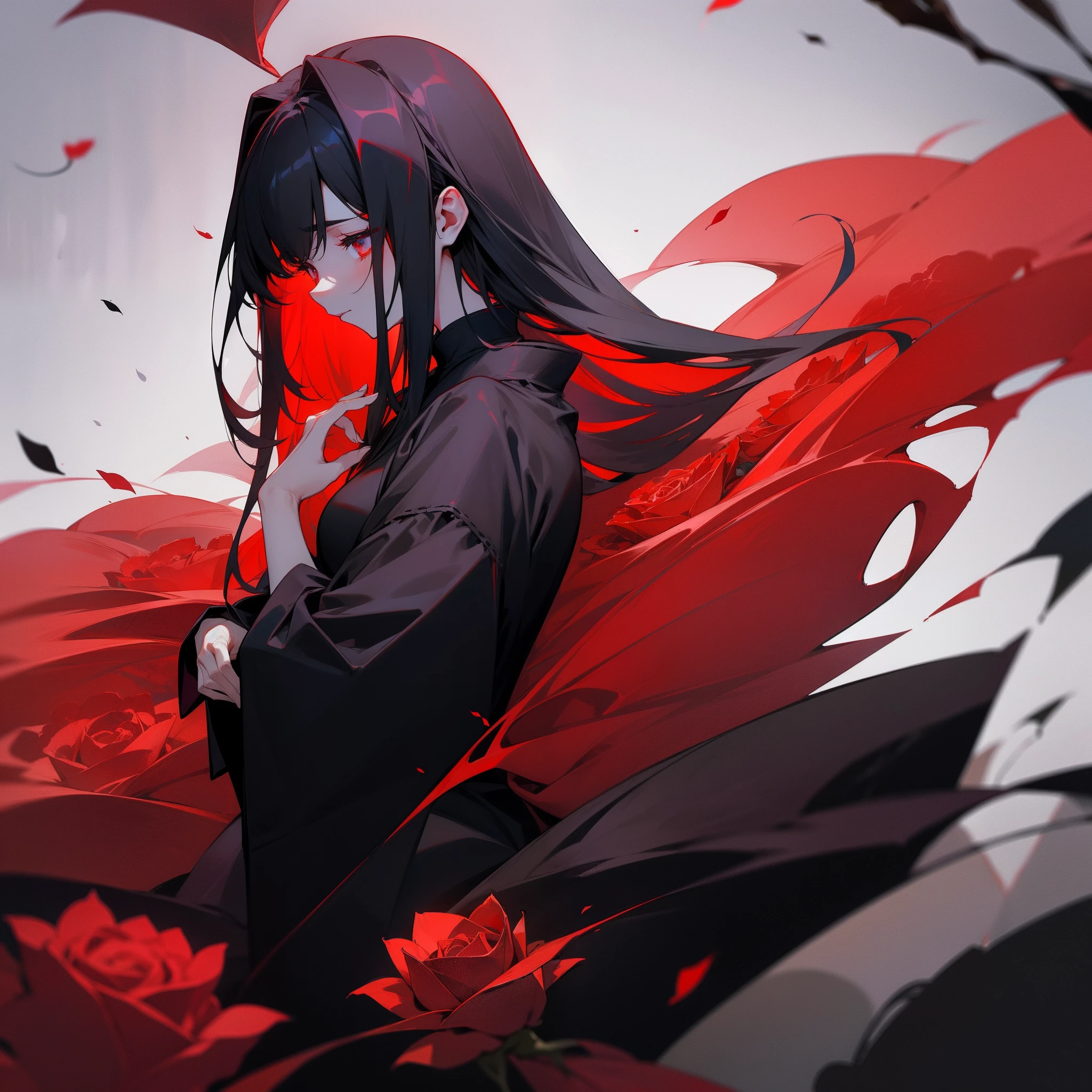 Deep Darkness、Bloods、Forgotten memories、The end of silence、Endless sadness、Withered roses、Lead and crimson despair、Japanese dress、Crimson Rose、reddish、