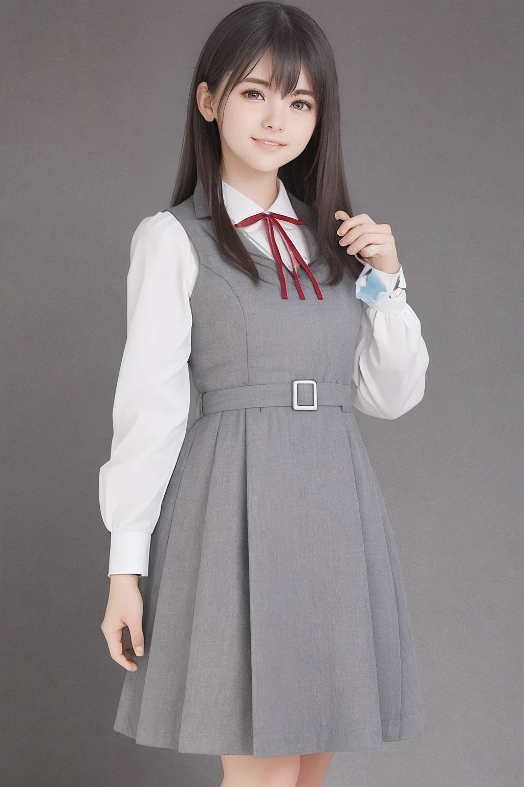 masutepiece, Best Quality, 1girl in, nogizaka_The costume, Cowboy Shot, thighs thighs thighs thighs, Beautiful Girl, Flowers, a large number of small petals, garden, Blue sky, Looking at Viewer, Small waist, Official art, Raw photo, unbelievable Ridiculous, face lights, Dynamic lighting, Cinematic lighting, A hyper-realistic, hight resolution, Photography, Sharp Focus, highest details, ighly detailed, ultra-detailliert, finely detail, extremely detailed eye and face