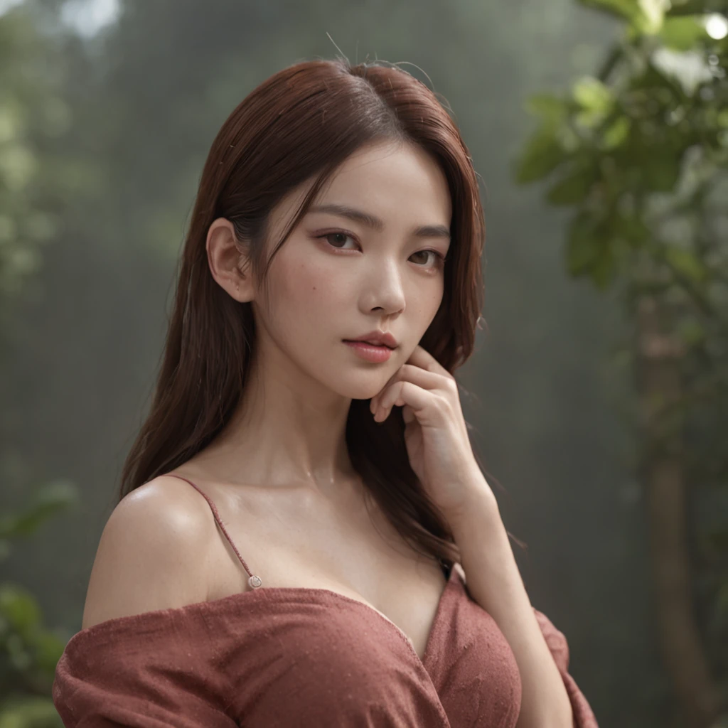 (professional 3d render:1.3) af (Realistic:1.3) most beautiful artwork photo in the world,Features soft and shiny female, South Korean, Asian, ((Very hot woman, fantasy, defined features woman wet kind look, big breasts, long hair in model pose, Fantastic location, cinematic professional modelling environment, outdoors)), full body 8k unity render, cinematic lighting, heavyshading, Detailed, Detailed face, (vibrant, photograph realistic, Realistic, Light, Bright, Sharp focus, 8K), (Designer slit gown:1.4), (((sli dress))), (Intricate:1.4), decadent, (Highly detailed:1.4), Digital painting, rendering by octane, art stations, concept-art, smooth, Sharp focus, illustration, Art germ, (loish:0.23),((Bright and outdoor city background:1.3)),