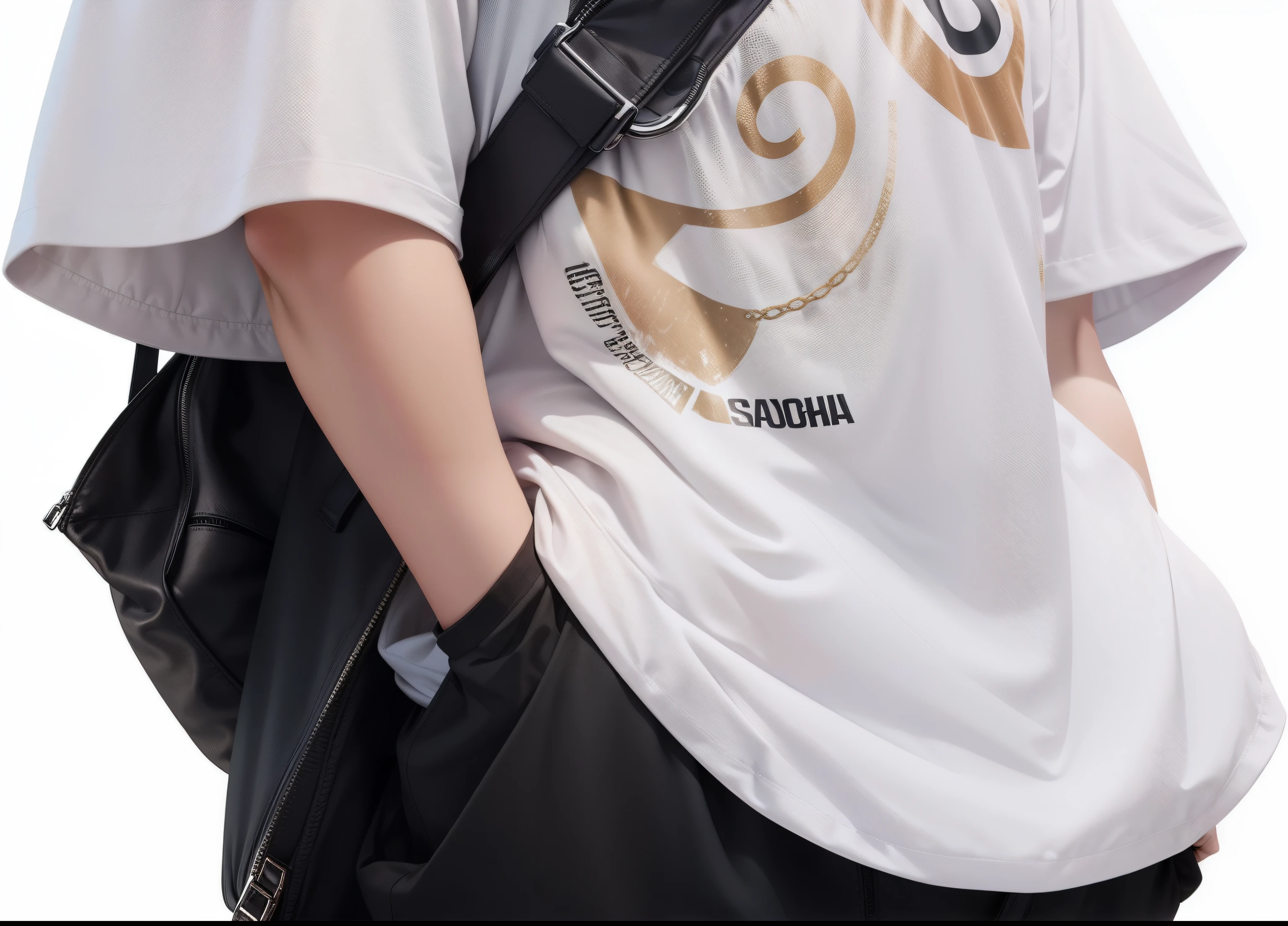 street wear, t shirt, mochila, casaco pendurado