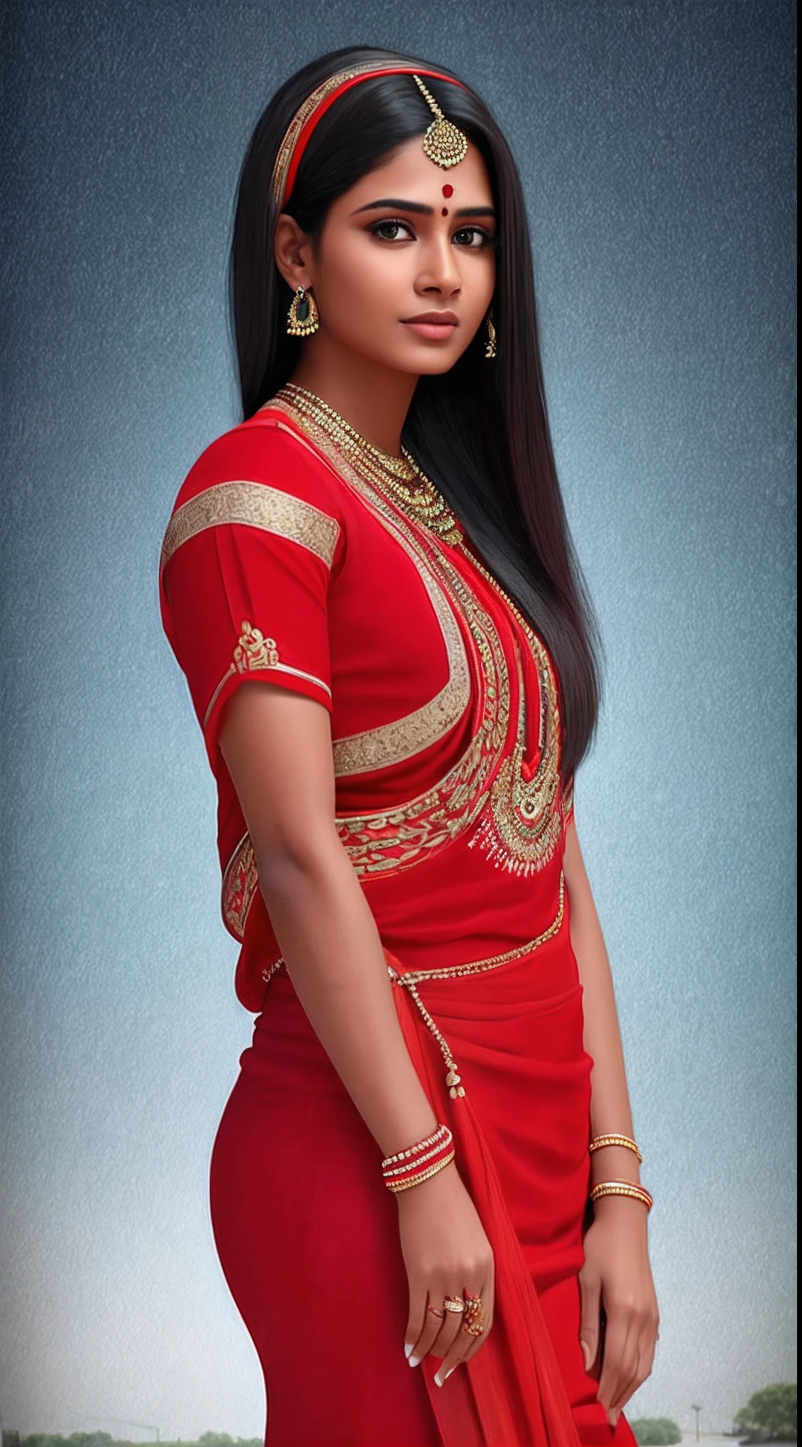 Indian woman in modern outfit, realistic image  with red background, detailed oil painting
Indian woman in modern outfit, realistic image  --test
Indian woman in modern outfit, realistic image   --hd
Indian woman in modern outfit, realistic image  --no hats or hoods --ar 9:16
Indian woman in modern outfit, realistic image  --ar 8:10
Indian woman in modern outfit, realistic image  --w 900
Indian woman in modern outfit, realistic image  --h 2400 --w 2200
Indian woman in modern outfit, realistic image , photorealistic, —aspect 3:2 --auto