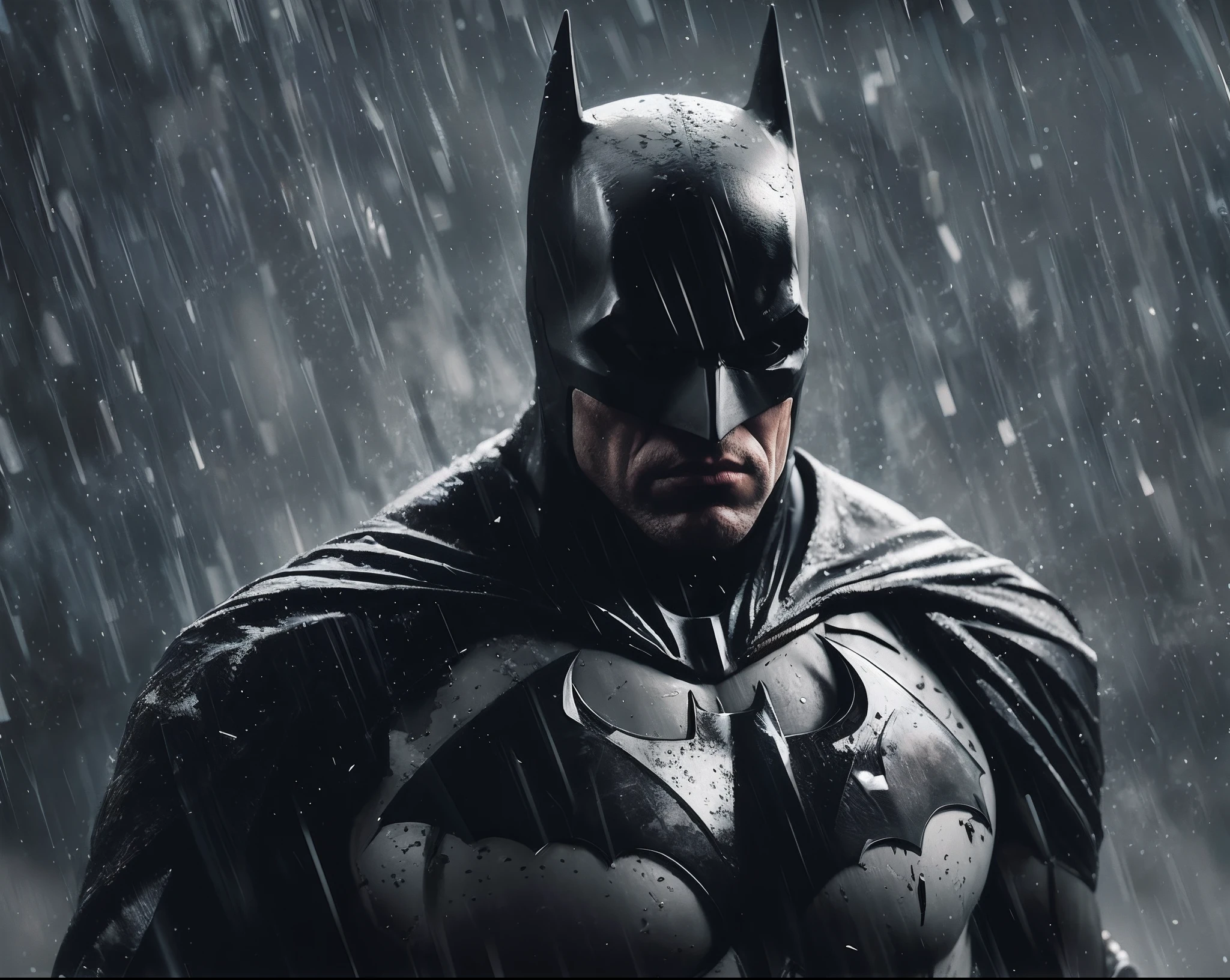 Batman in the rain with a cape over his head, Retrato de Batman, Filme ainda do Batman, Do filme Batman, Retrato do Batman, in batman movie still cinematic, O Batman, Batman, portrait batman ancient biblical, em Batman : Cavaleiro Arkham, Dwayne Johnson como Batman, hq 4k papel de parede, em Batman, Ryan Renolds como Batman, Batman irritado