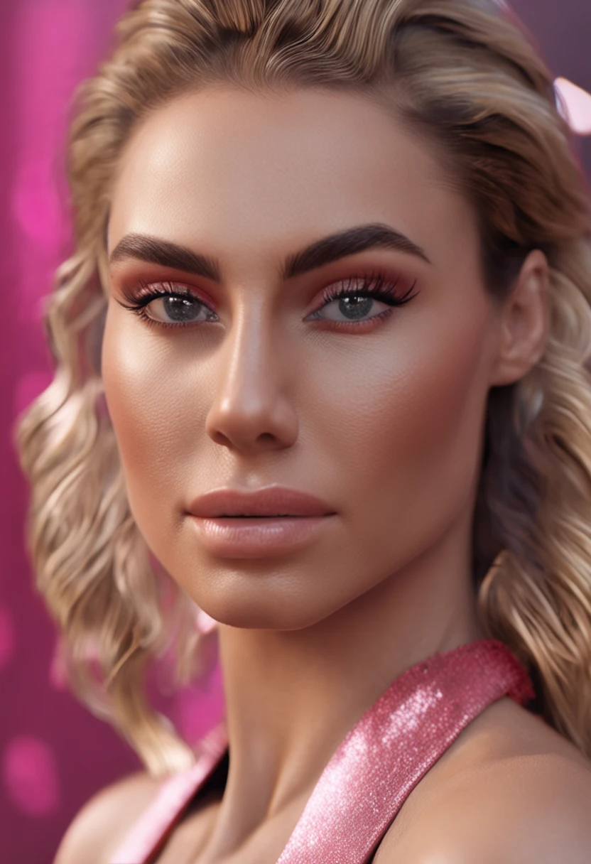 realistic highly detailed portrait of a transexual boy with big breasts and large male genitalia, extremely detailed face and body, beautiful eyes, full lips, elegant facial features, flawless skin, dramatic lighting, photorealistic, 8k, cinematic, intricate, masterpiece