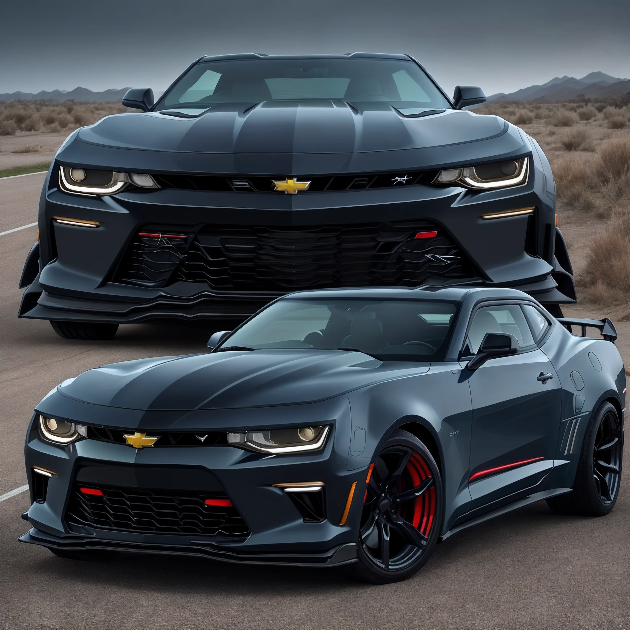 Camaro preto