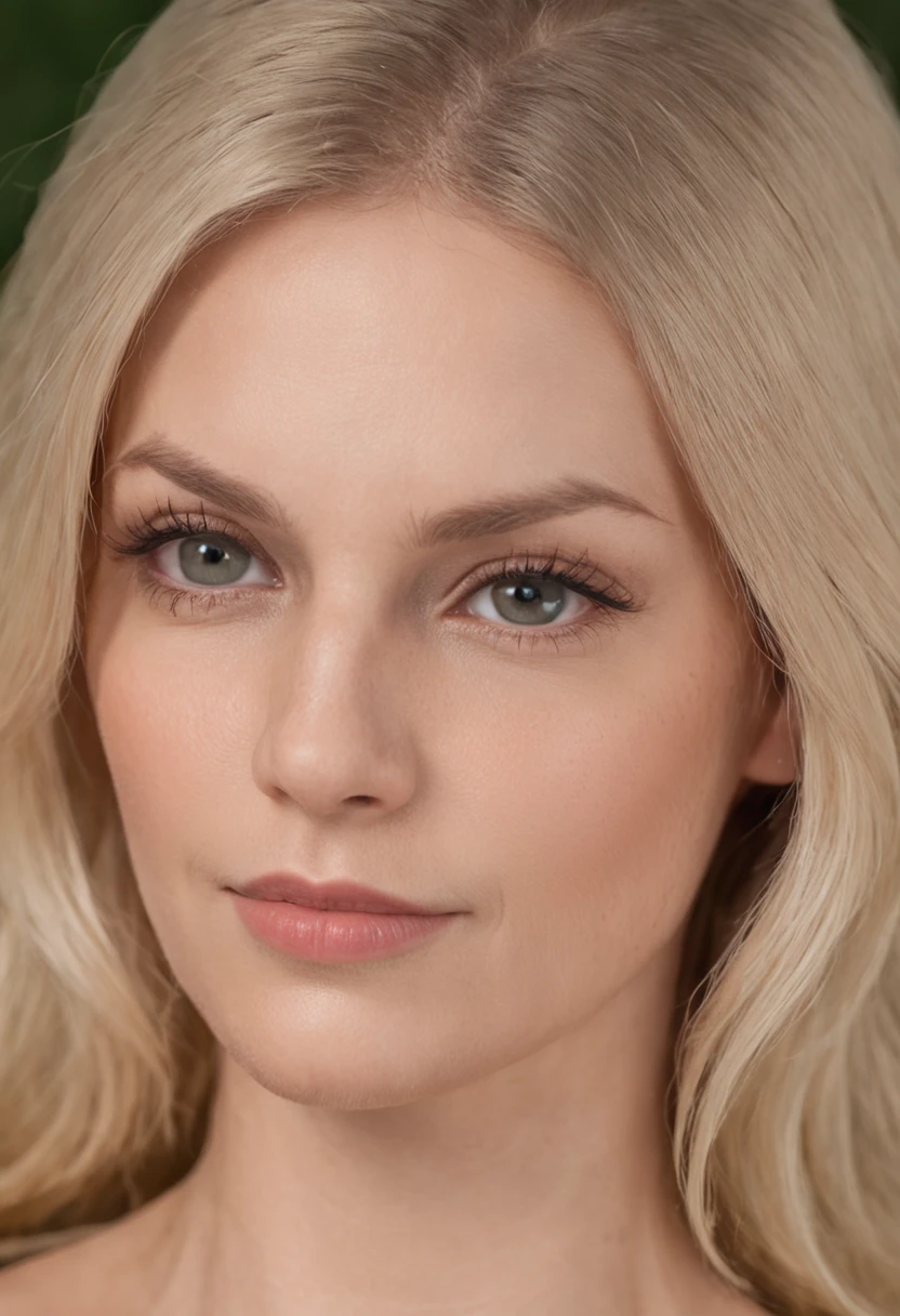 frau, 35 jahre alt, amerikanisches gesicht, sichtbar, zwei finger an aufspreitzen, blonde haare, freundlicher sexy blick, sehr detailliert, high quality, fullnude, realistisch, feucht