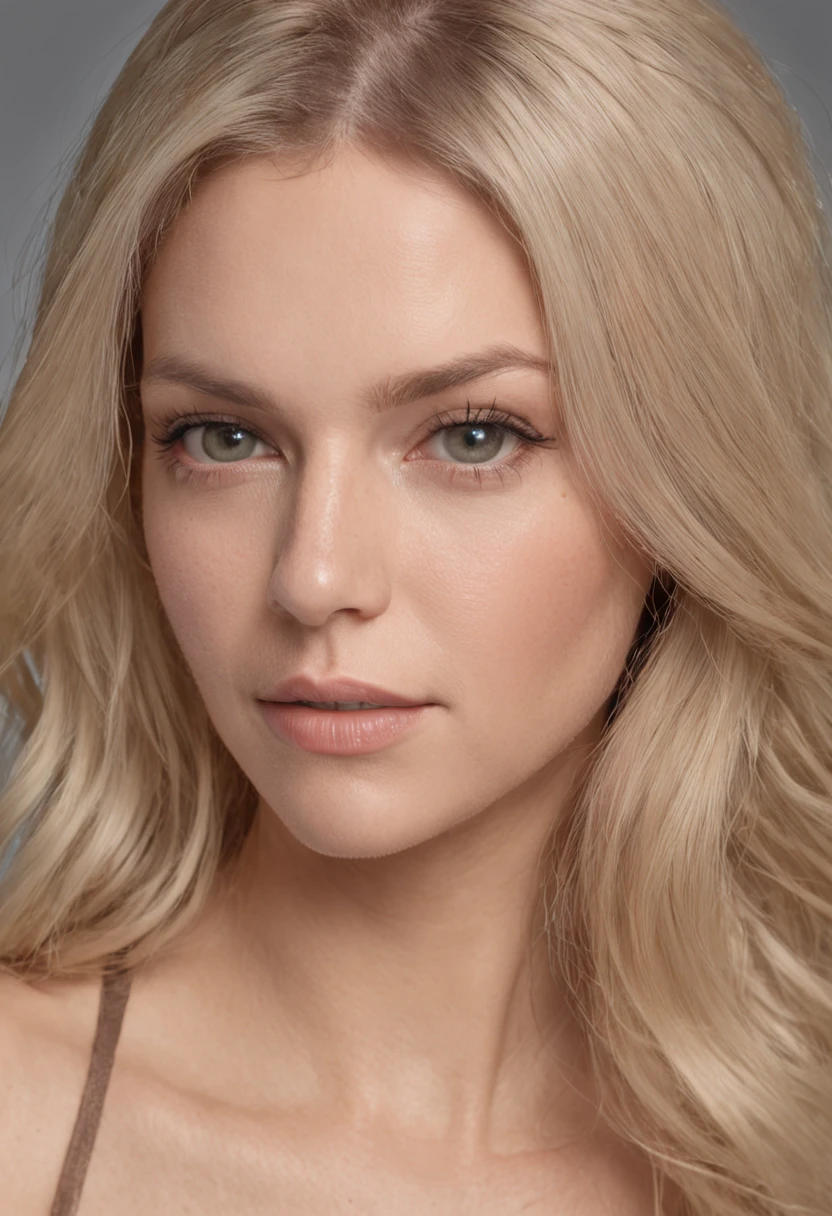 frau, 35 jahre alt, amerikanisches gesicht, sichtbar, zwei finger an aufspreitzen, blonde haare, freundlicher sexy blick, sehr detailliert, high quality, fullnude, realistisch, feucht, , full body, realistic hair, photorealistic skin, small tits