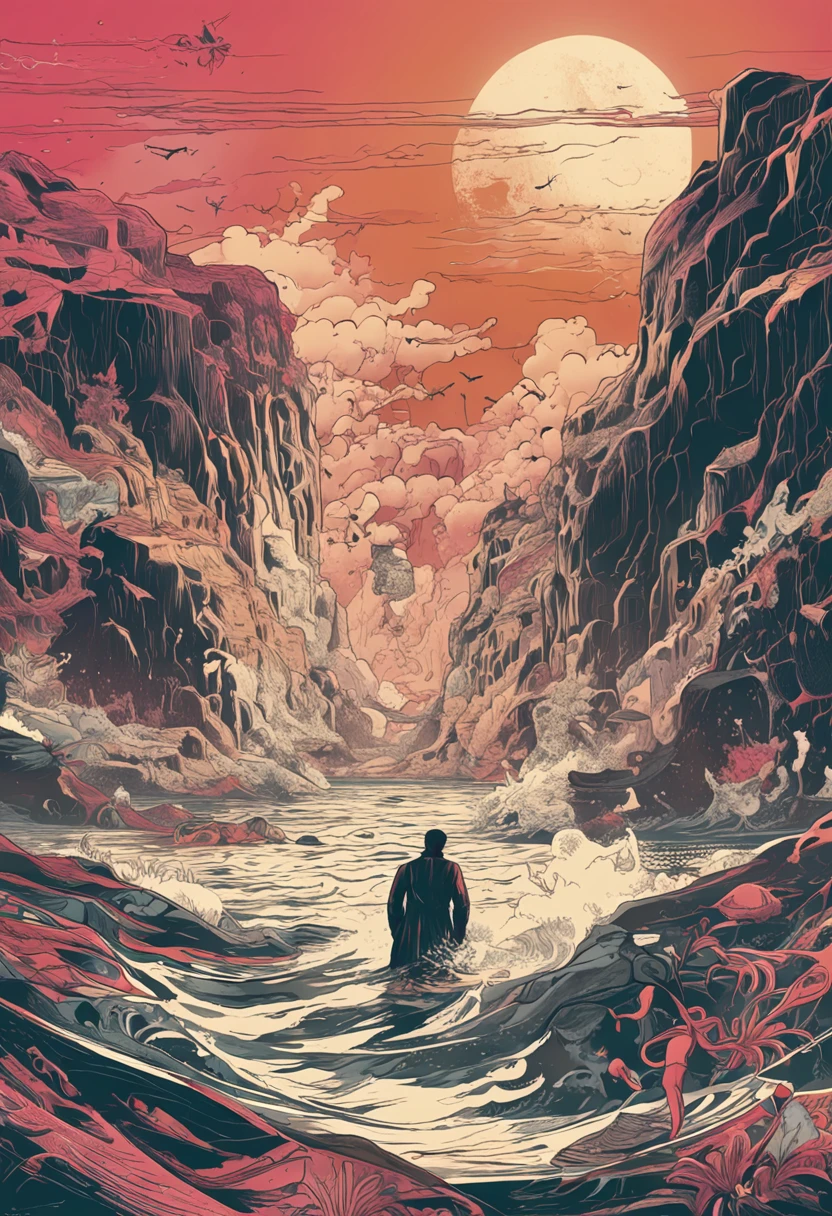 Dead people at the bottom of the sea