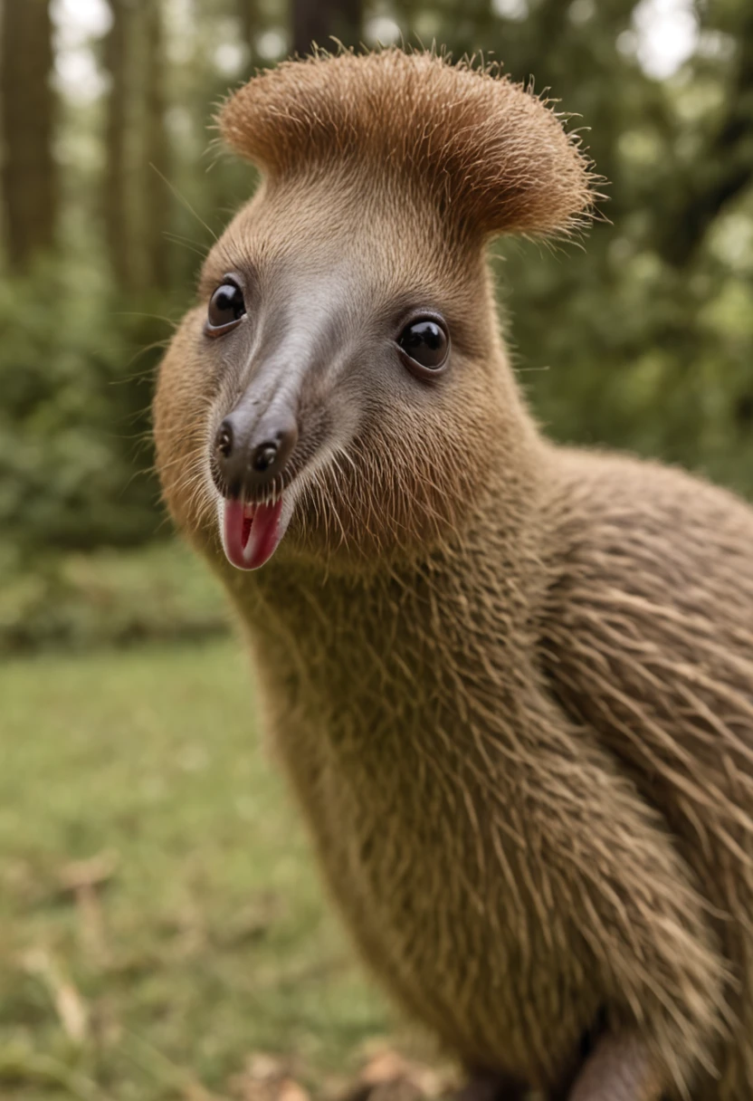 kiwi; Expressionist painting; Tiere; the woods; qulity