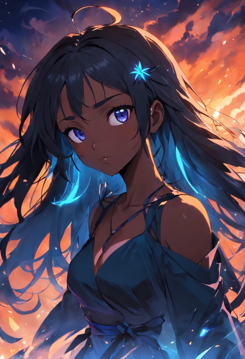 1 beautiful female, bruxa, cabelos pretos, pele perfeita, olhos azuis, 1800, magia