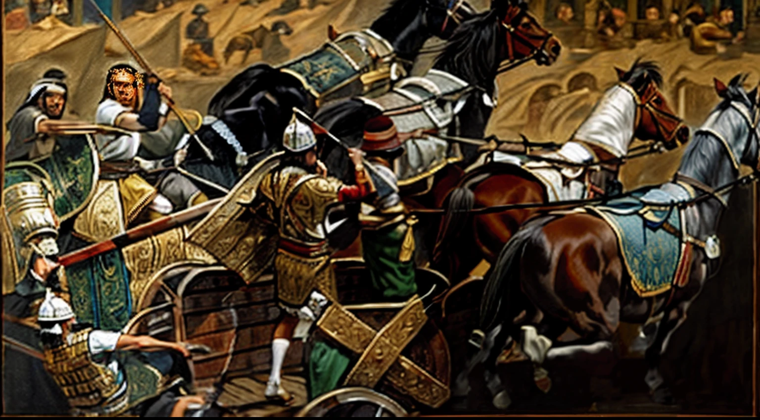 The Third Punic War escalated to a final confrontation. On the Roman side, we had Scipio Aemilianus, and on the Carthaginian side, the legendary Hannibal