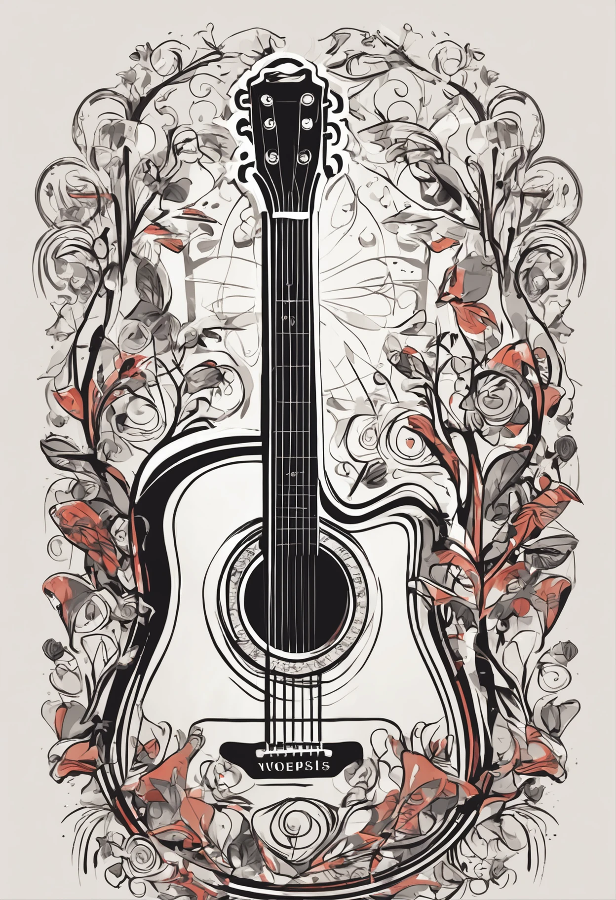 music icon, anjo, vetor, acoustic guitar, microfone, cruz
