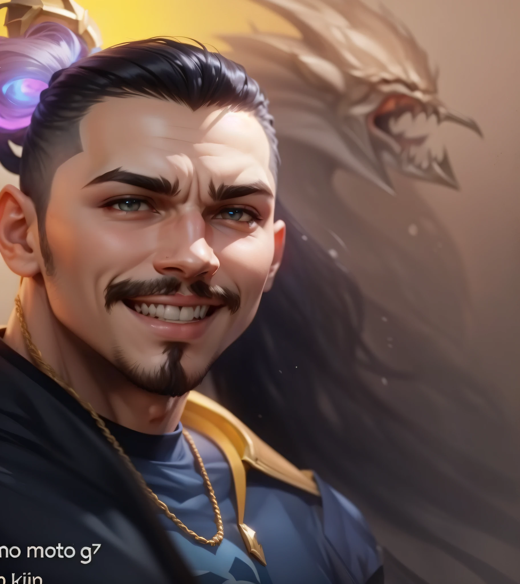 eu no estilo Akshan League of Legends