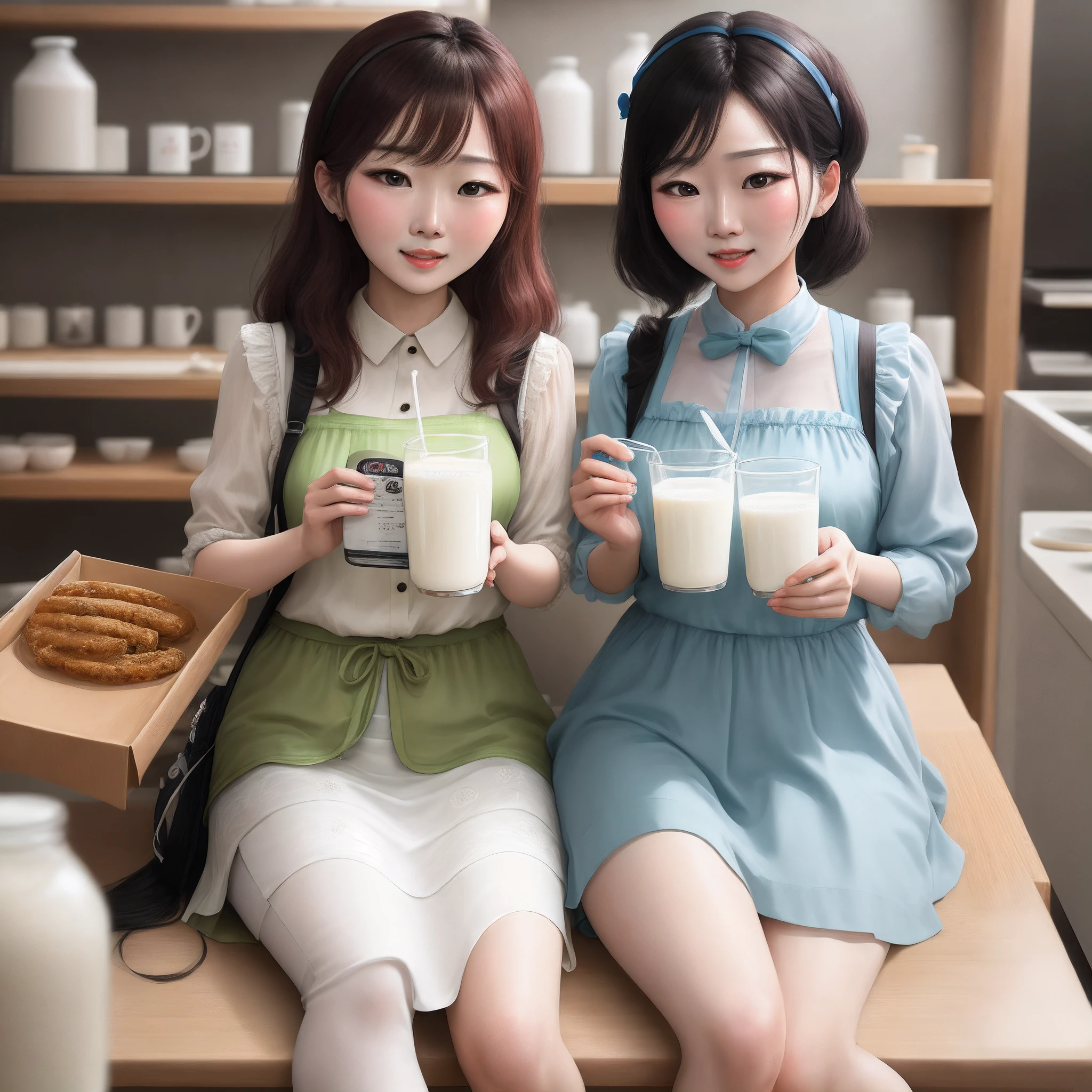 Bursting milk Ji Xiaoman