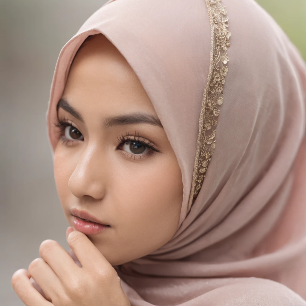 malay girl wth hijab, showing ass, naked, bend over, 8k, high quality, ultra texture, beautiful, gaping asss, hd picture, no underwear,