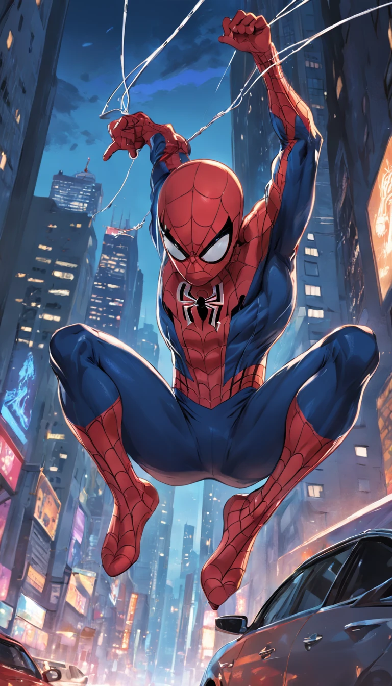 Spidey,hacking,Code rain