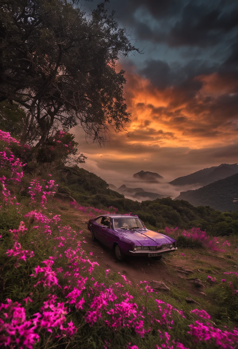 crie uma imagem em modo de paisagem com uma pessoa com a camisa suja de sange!