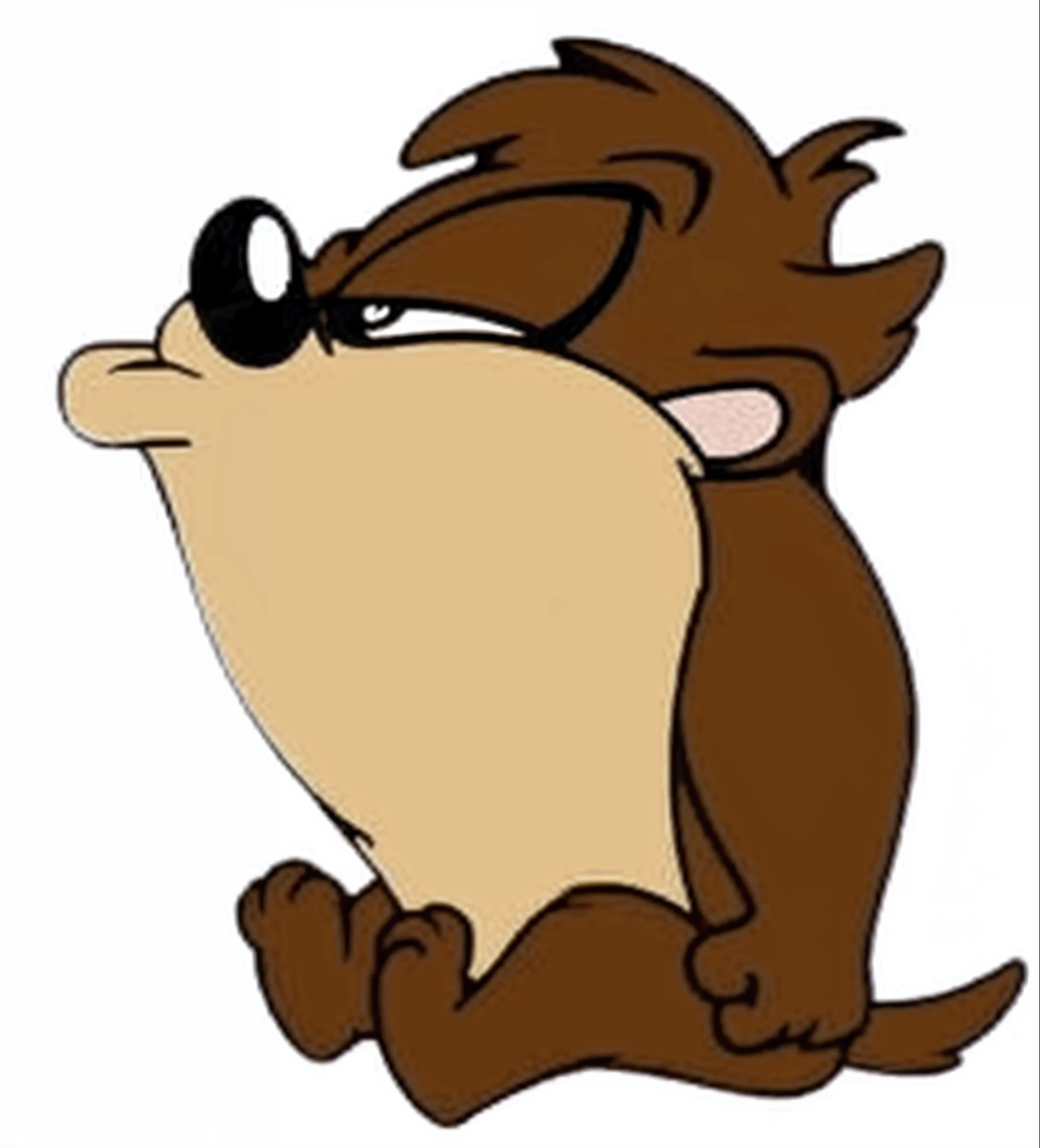 Cartoon of a brown dog with sunglasses sitting on his back, estilo loony toons, peludo estilizado da disney, vestir!!!! Bluth!!!!, vestir!!! Bluth!!!, estilo Hanna Barbera, anthropomorphic beaver, estilo loony tunes, desenho animado pateta, Hanna Barbera, inspirado em Tex Avery, por Tex Avery, Jerry, Chip 'n Dale