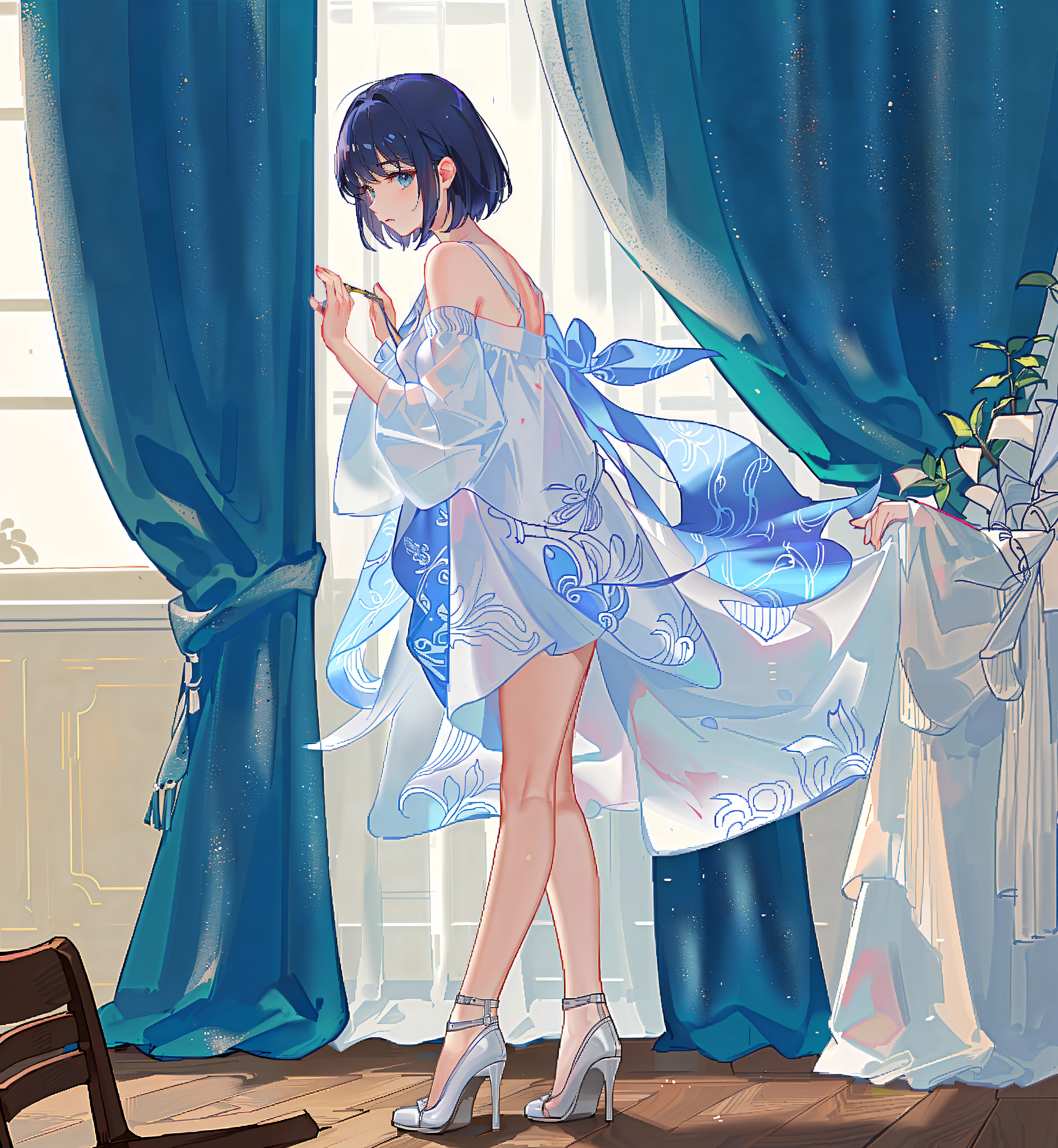 breast curtains