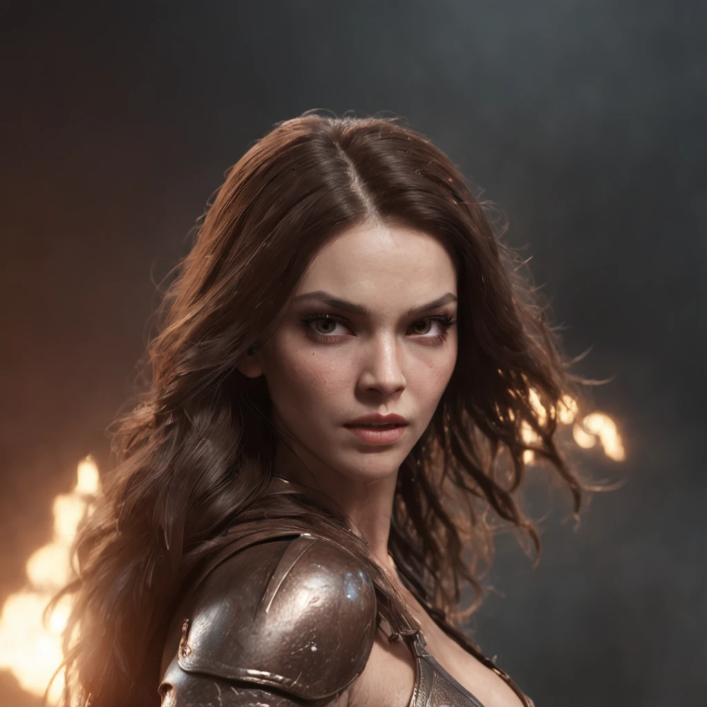 (professional 3d render:1.3) af (Realistic:1.3) most beautiful artwork photo in the world,Features soft and shiny female hero, ((Epic hero fantasy muscle woman rough wet hero angry look long hair and horny expression in sexy pose, Fantastic location, Majestic cluttered environment)), full body 8k unity render, action shot, skin pore, very dark lighting, heavyshading, Detailed, Detailed face, (vibrant, photograph realistic, Realistic, Dramatic, Dark, Sharp focus, 8K), damaged by weathering:1.4), ((((Wear fur)))), (Intricate:1.4), decadent, (Highly detailed:1.4), Digital painting, rendering by octane, art stations, concept-art, smooth, Sharp focus, illustration, Art germ, (loish:0.23), wlop ilya kuvshinov, and greg rutkowski and alphonse mucha gracias, (Global illumination, Studio light, volumettic light), heavy rain, particles floating, lotr, fantasy, elf, full bodyesbian, ((Dark and ancient city background:1.3)),CGSesociety,art stations