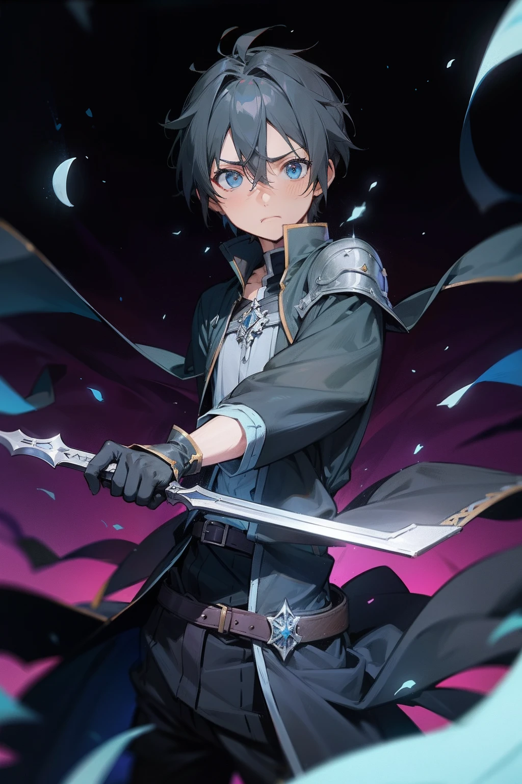 Kirito in a medieval kingdom with fear squeeze
