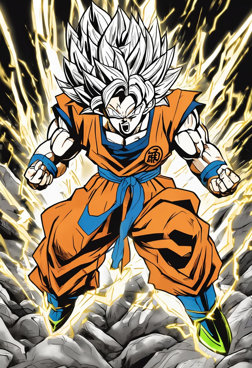 quadratic element,cabelos pretos e olhos azuis,casaco preto,leg ties,arma,It seems melancholy and lonely,Walk towards the audience,((melhor qualidade)), ((tmasterpiece)),perfectly proportions、Dragon Ball Super Broly - Super Saiyajin, Ultra instinto, Filho Goku, Goku, Super Sayian Goku, Super Saiyajin Goku, Retrato de Goku, Retrato de Goku, estilo de arte de dragon ball, Retrato altamente detalhado de Goku, Goku humano fotorrealista, Broly, Goku Humano, Goku de Dragon Ball, Dragon ball super, Personagem Dragonball, Super Saiyajin