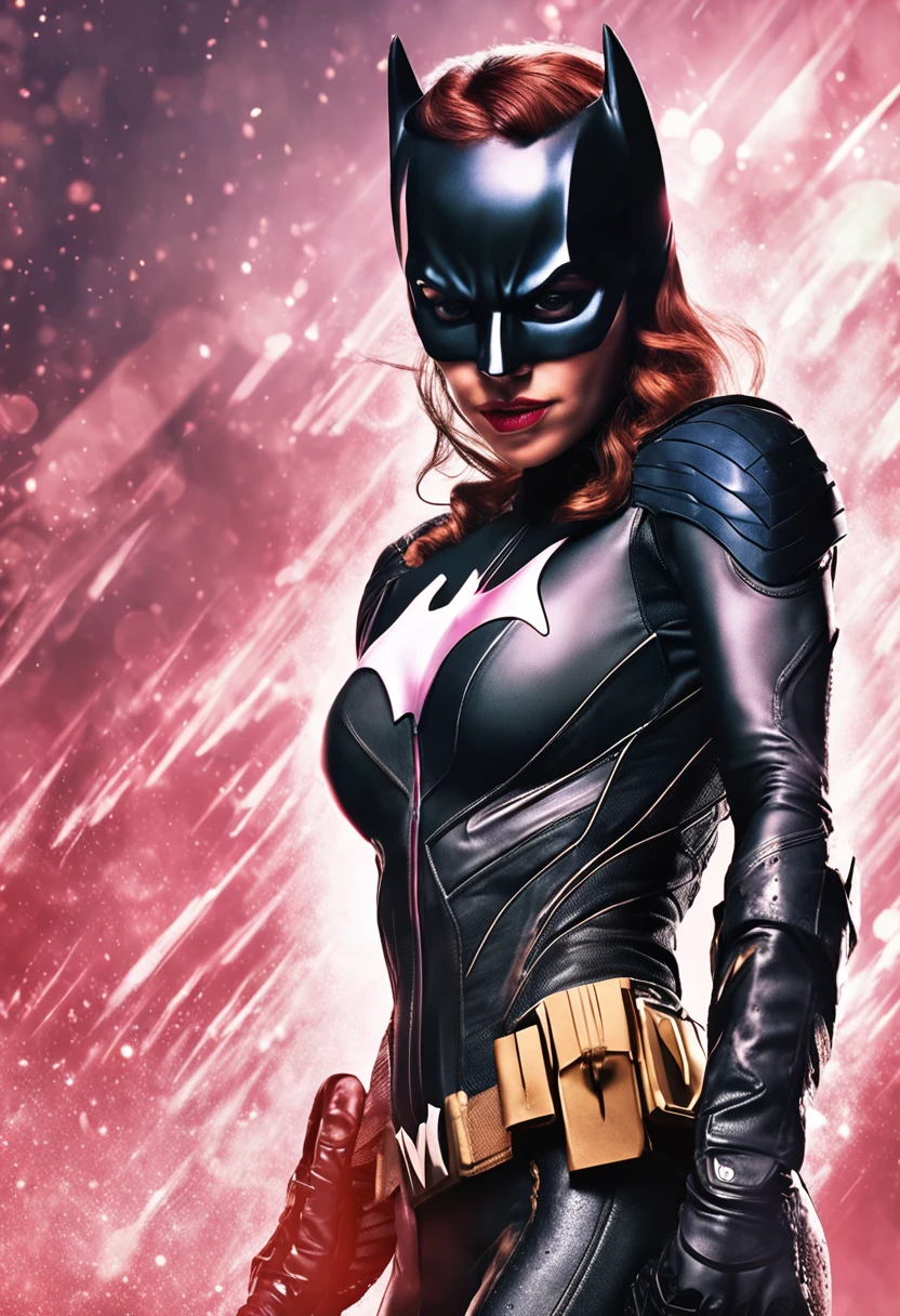 (Fondo de pantalla 8K extremadamente detallado), Una foto a mitad de plano de Batgirl, confiado, top sexy, Tapa corta:1.2, calma, Ropa futurista moderna, complejo, Altamente detallado, and dramatic, cinematic lighting, Escena brillante, Cameltoe:1.2, Brecha entre el muslo, Luces suaves, senos grandes:1.3, NSFW:1.2, Chica en forma, Chica delgada. Ropa gris oscuro