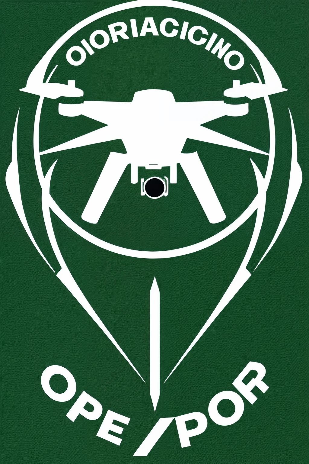 logotipo agronomia e drone