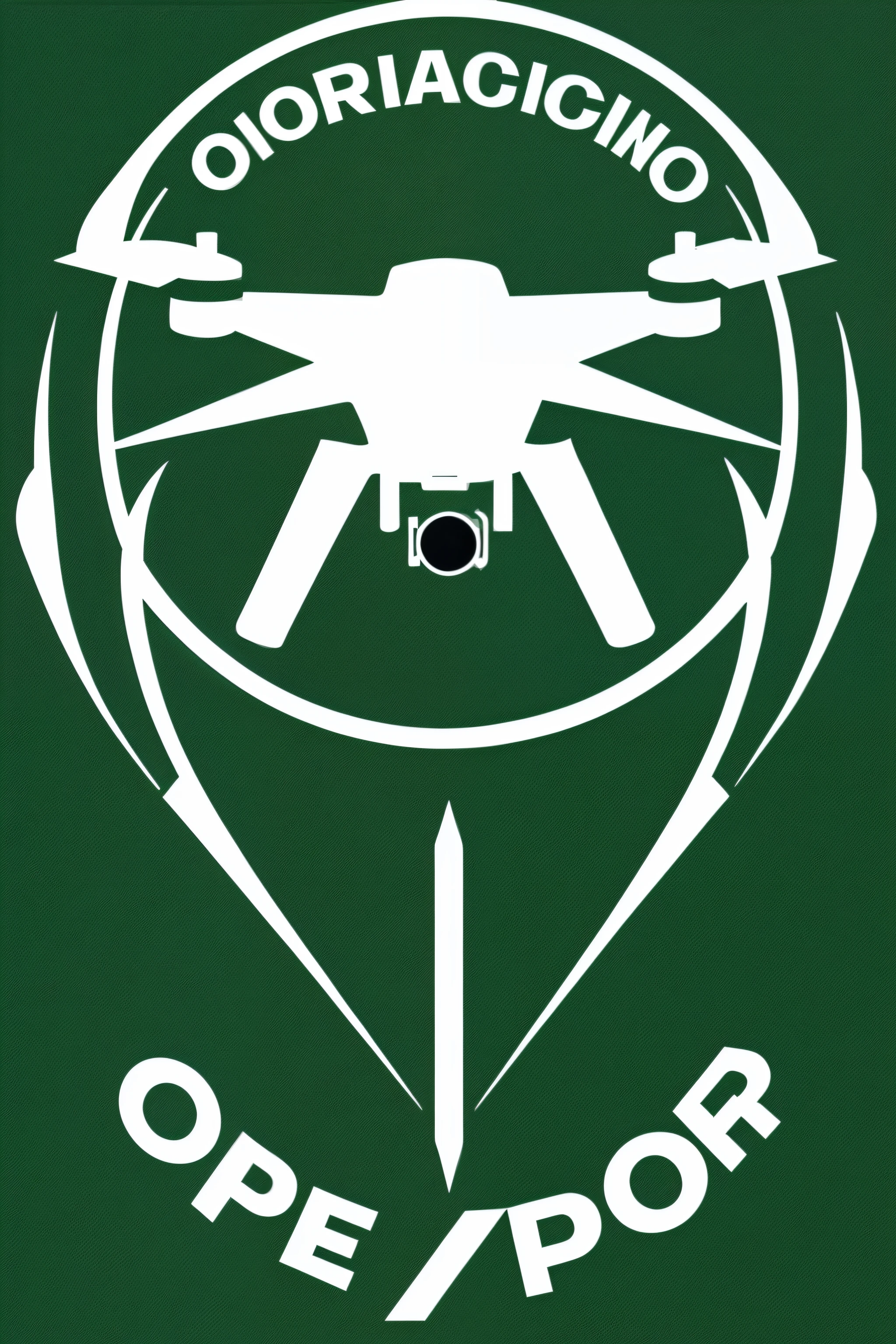 logotipo agronomia e drone