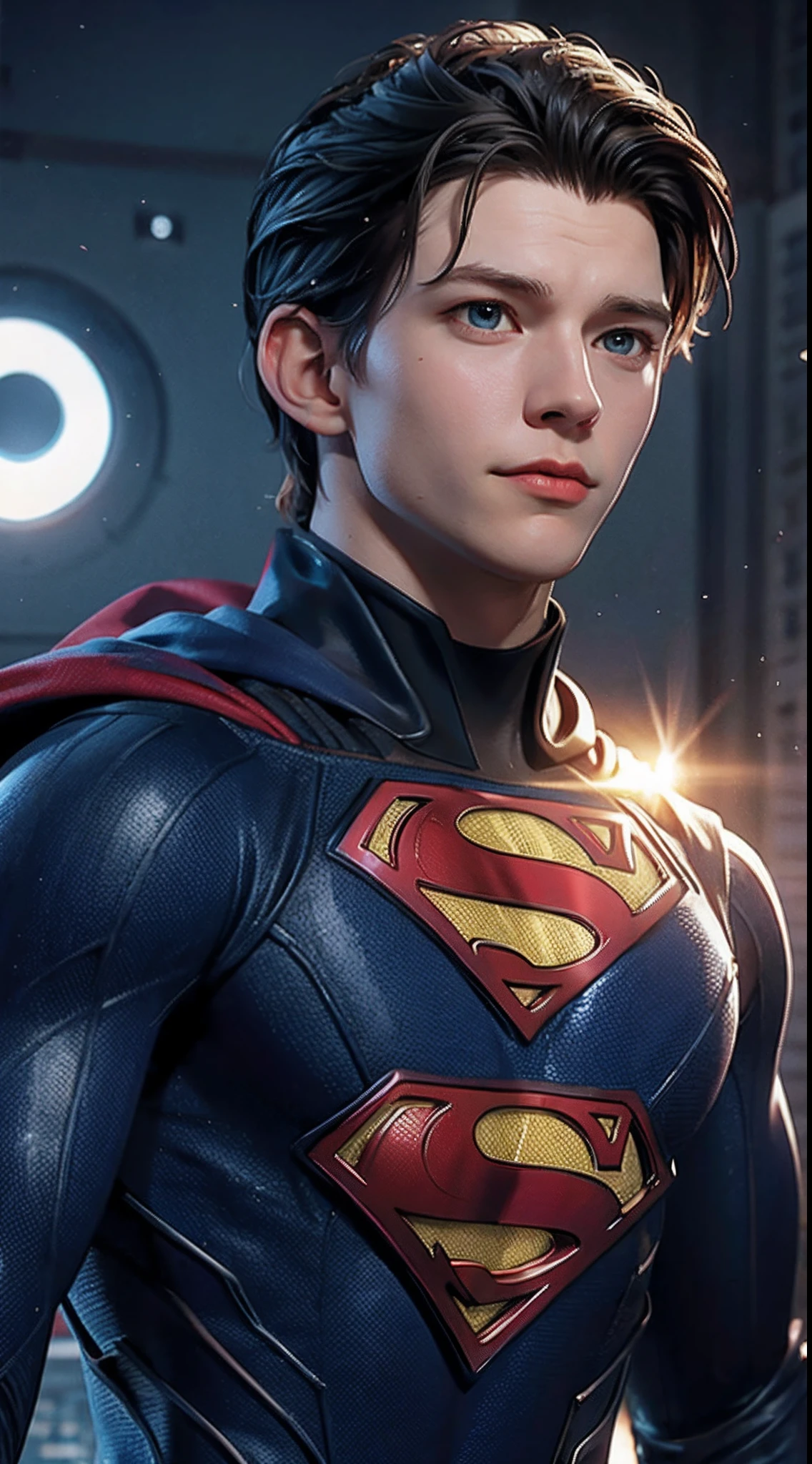 supermansuit、tom holland、perfect muscles