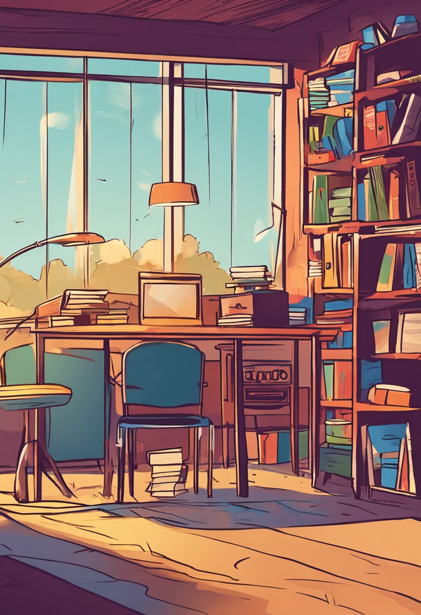 sala de aula com um quadro para pergunta e outro para resposta