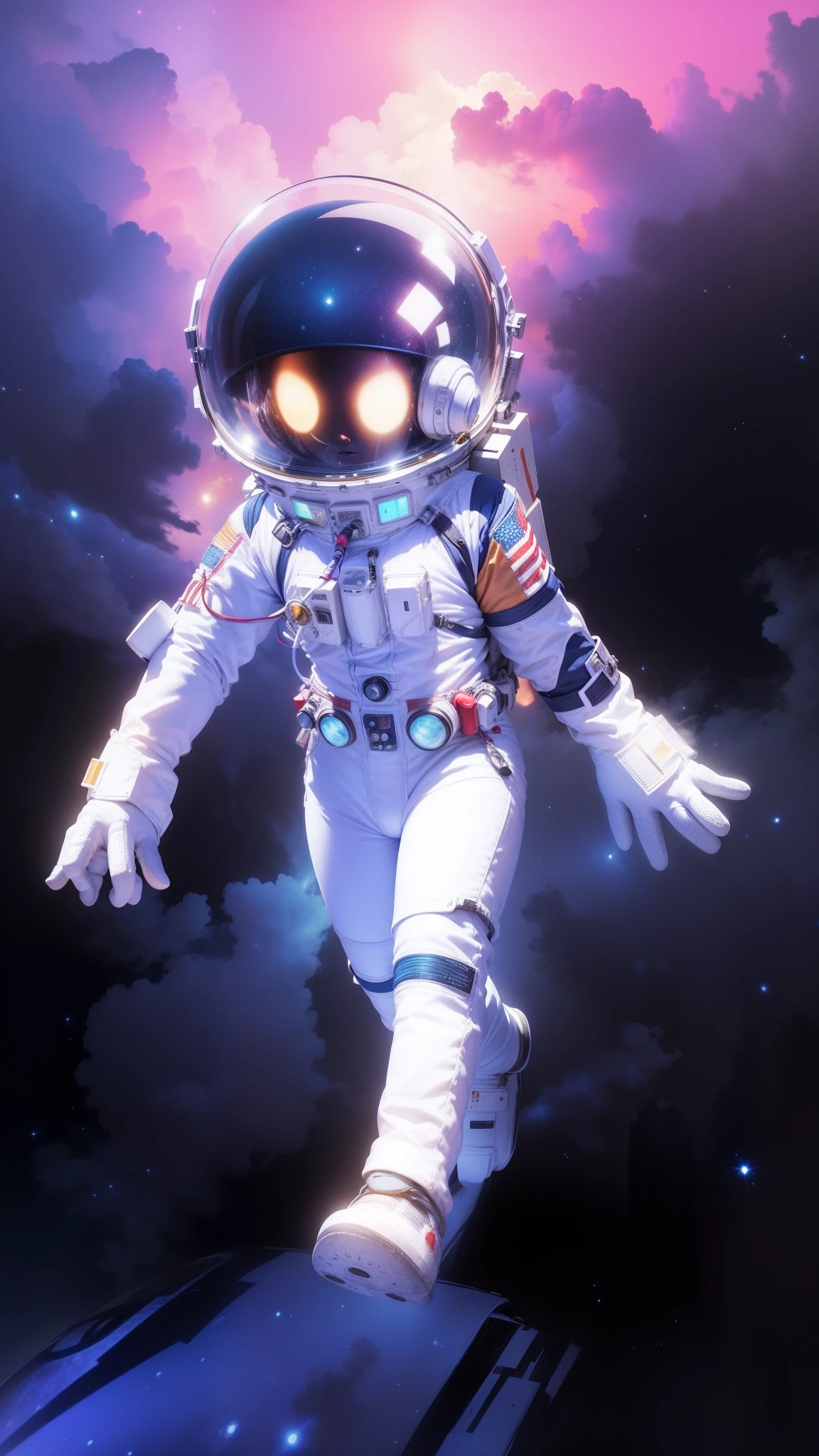 Realistic astronaut