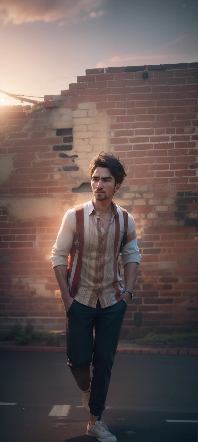 Change background cinematic blur 4k resolution realistic face