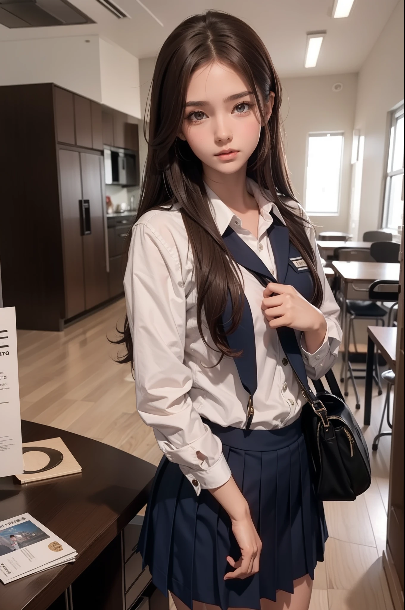 Japan、10 year old girl,innocent face,cute,primary school student,Exhibitionist、charming、