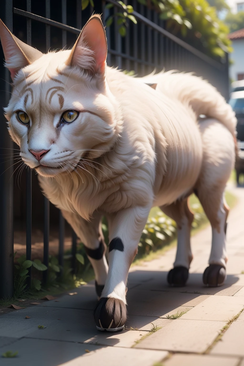 faz o gato cabra