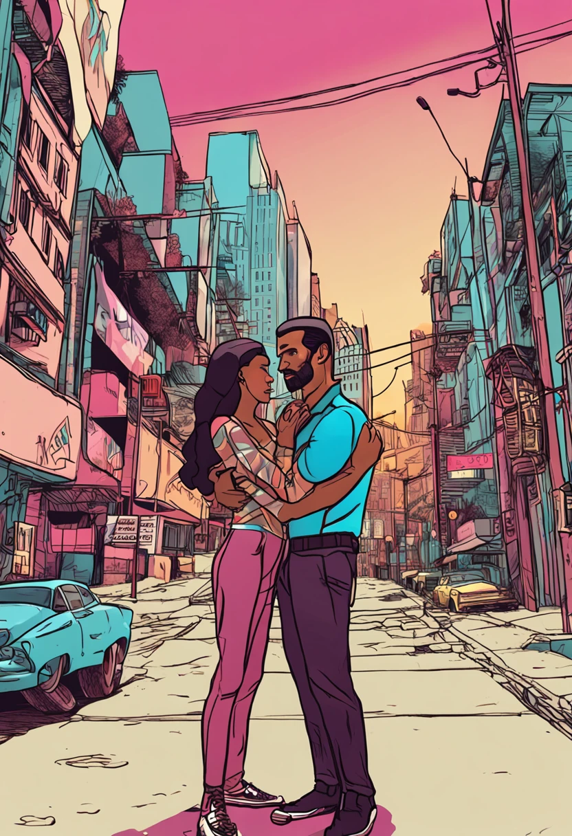 casal de namorados, Man and woman embraced, melhor qualidade, arte gta 5