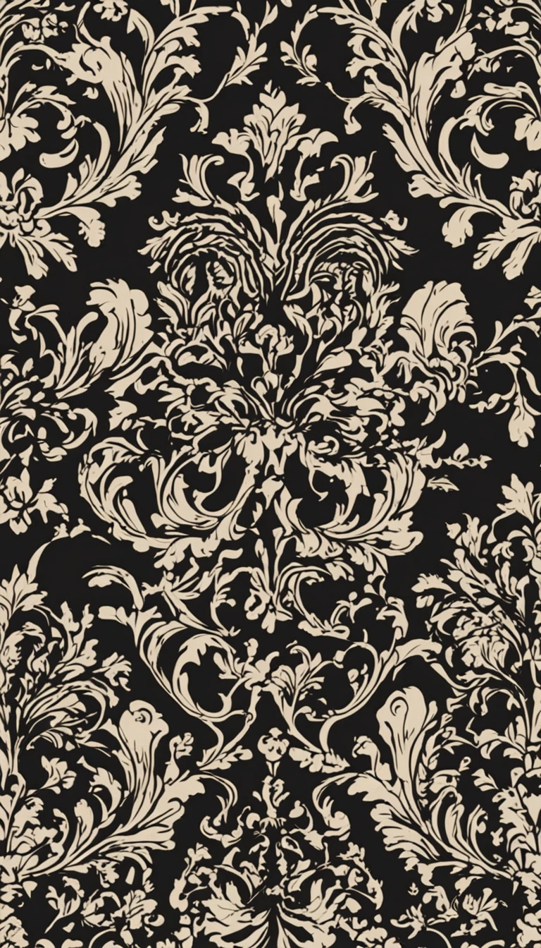 a black beige wallpaper