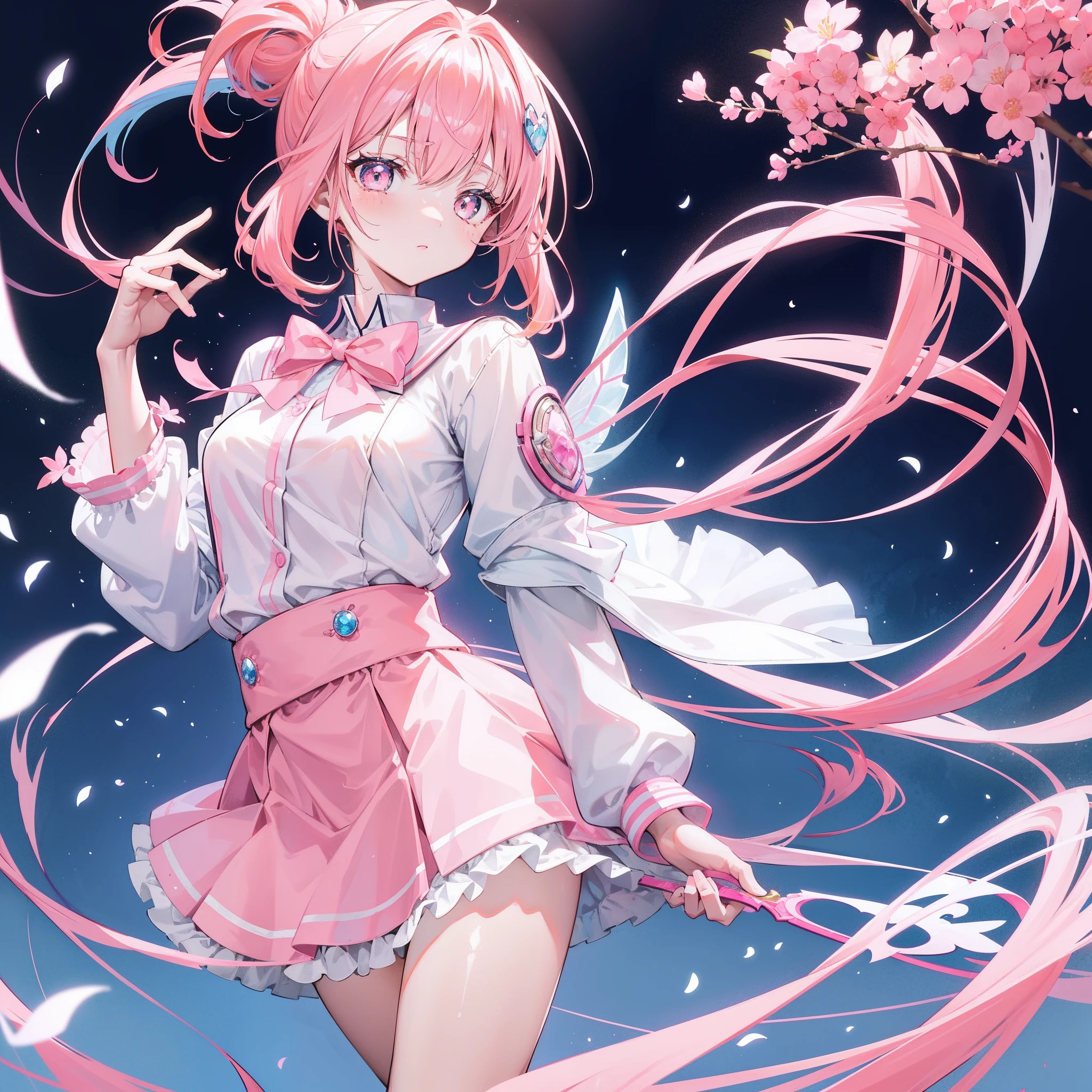 Long light orange hair,Pink bow,Fairy braids,Nurse's uniform with slightly blue hands,White figure eight bangs,Fairies in soft clothes flutter blue and white yarn,She is a fairy-like sword cultivator girl with pink and yellow hair,High ponytail,Jacket school uniform,Slim waist, Flat chest,Sweet cute girl with slightly blue hands,White figure eight bangs,Fairies in soft clothes flutter blue and white yarn,She is a fairy-like sword cultivator girl with pink and yellow hair,High ponytail,Jacket school uniform,Slim waist, Flat chest,Sweet cute girl with short pink hair with a sense of transparency,Wearing a milky white ultra-light pink school uniform,Light pink pupils,Super cute sweet girl pink yellow hair,High ponytail,Jacket school uniform,Slim waist, Flat chest,Sweet cute girl with dark pink hair, Charming pink love pupils, Daji black pink hair wearing a pink dress with pink and black, Charming pink love pupils, Daji wearing a pink and black dress