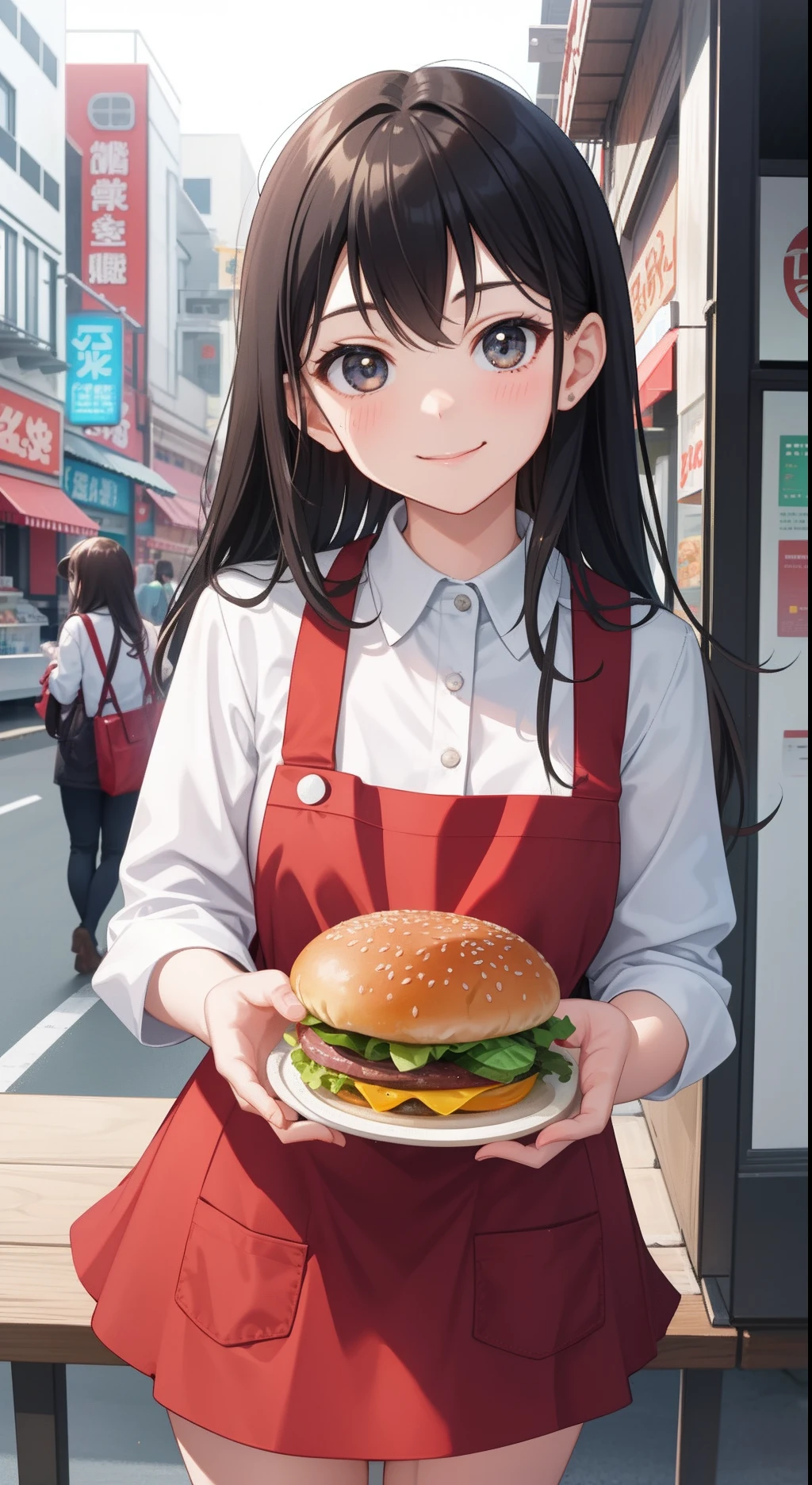 highest quality、High resolution、Detailed Background、(Beautiful face in every detail:1.4)、Anatomically correct、(Draw the usual number of fingers:1.2)、(Detailed facial expressions)、(Detailed eyes:1.2)、(Detailed eyes:1.2)、Beautiful, smooth skin、Teenage beauty、(Three Women)、(Huge breasts:1.2)、(Highly detailed face:1.4)、Cute color hair color、Bobcut、Braided long hair、Wavy Hairstyle、well-groomed eyebrows、Perfect body line、Sailor suit、White sailor collar、Checkered pleated skirt、White knee-high socks、In a joking manner、Food Festivals、Cowboy Shot、

(Two beautiful girls enjoying Food Festivals:1.5)、

Food festivals are often held in parks, event spaces, outdoor venues, and other locations that require a lot of space.、Sometimes it is held in urban areas or tourist spots.、

Popular local restaurants, famous restaurants, food trucks, etc.々Many restaurants will participate、
Gourmet bloggers and chefs gather here, so you can enjoy a wide variety of cuisine.、

A variety of dishes are offered、Burgers and pizza、Taco、curry、fried chicken、Okonomiyaki、waffle、Ice cream and other products from Japan and overseas々You can enjoy a wide variety of cuisines、

Food Festivals are popular events and are expected to be crowded.